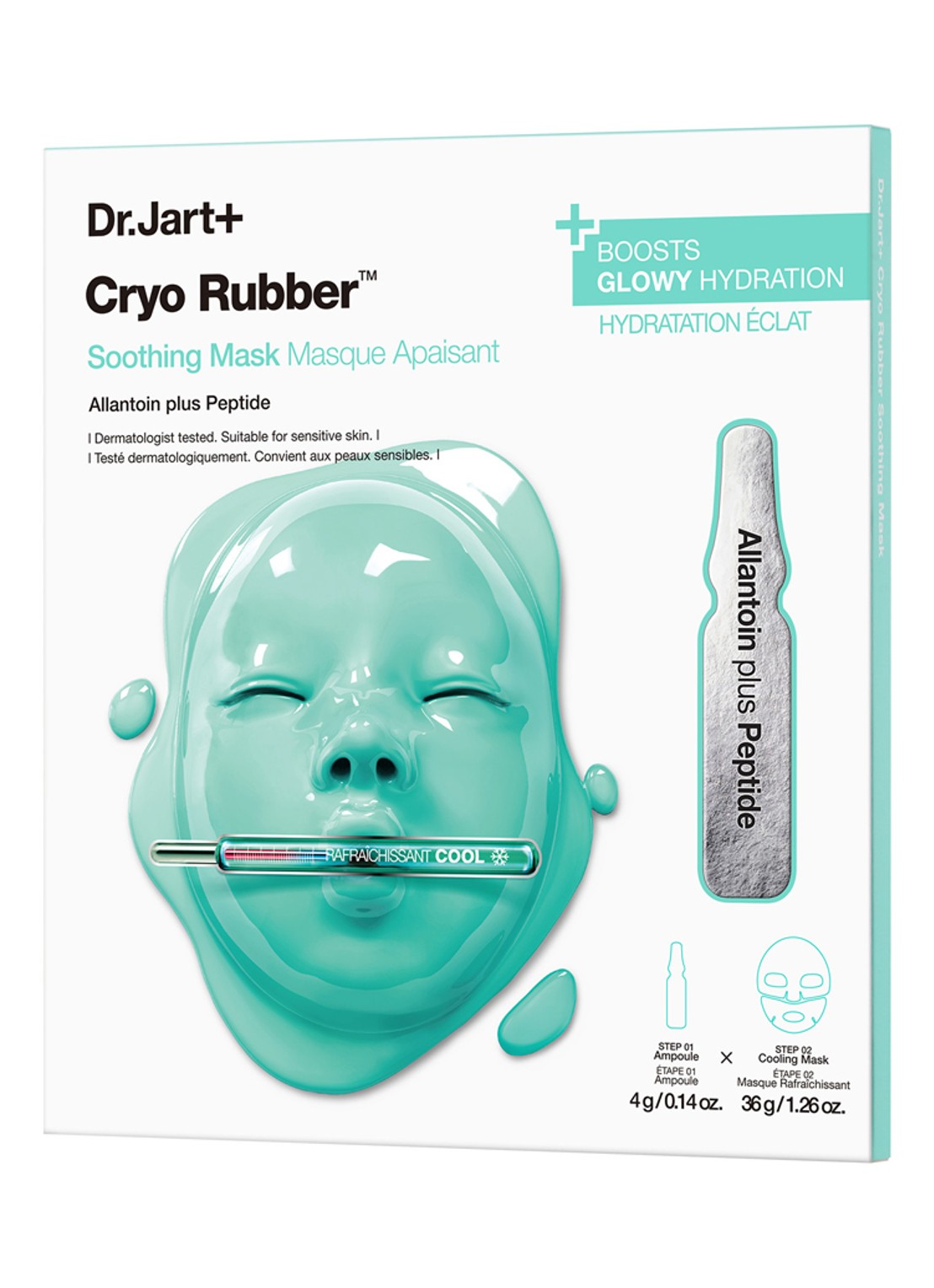 Dr. Jart+ Cryo Rubber™ Soothing Mask - gezichtsmasker - voorkant undefined