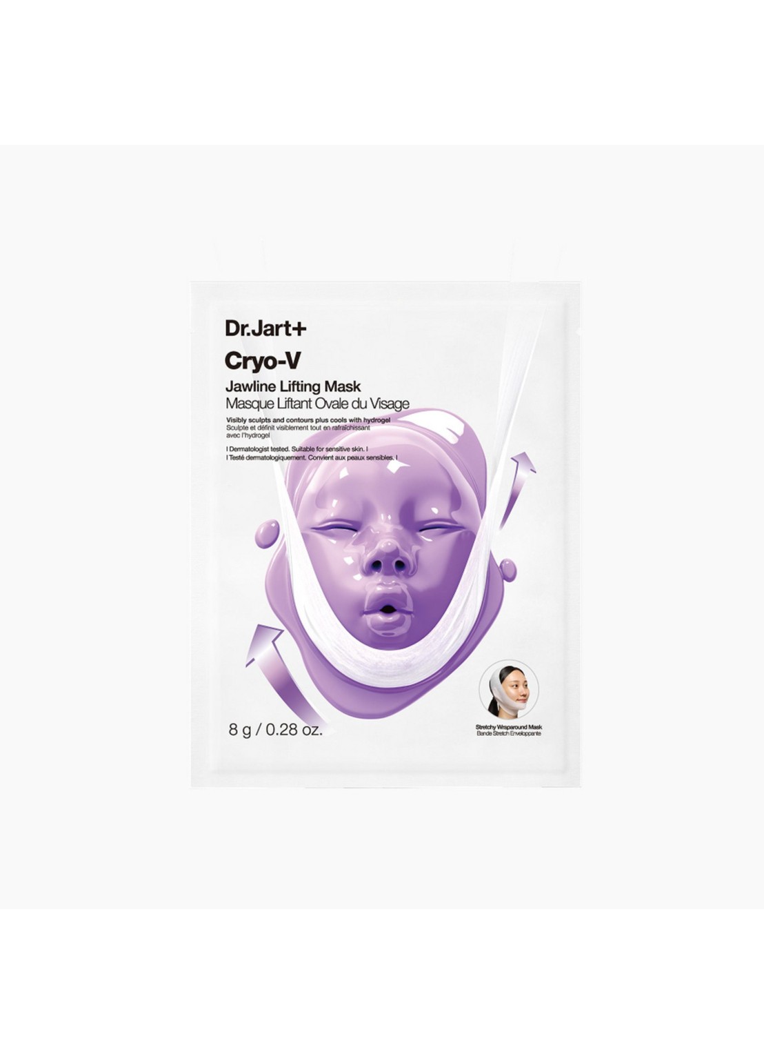 Dr. Jart+ Cryo-V Sculpt Jawline Lifting Mask - gezichtsmasker - voorkant 4 undefined