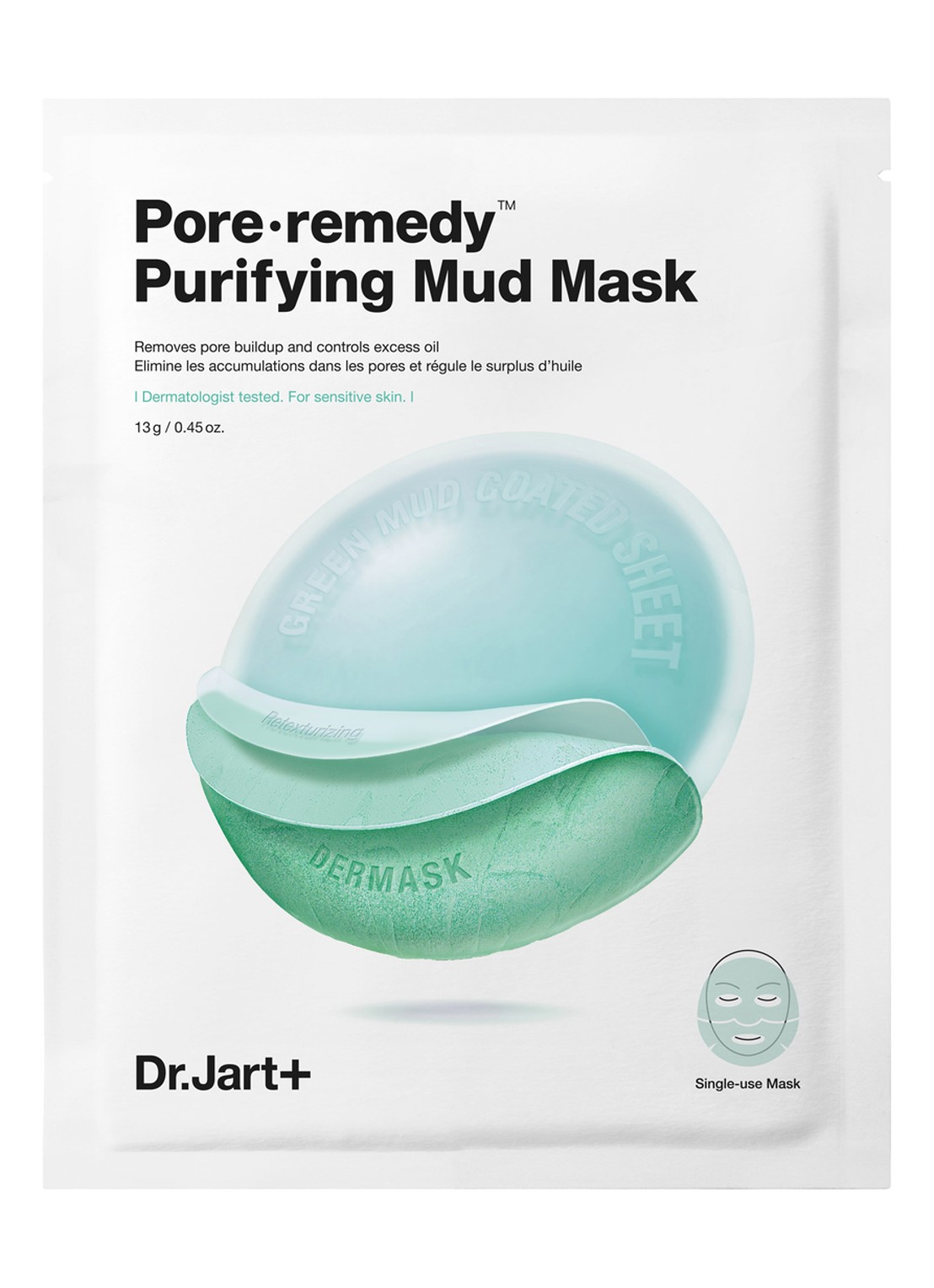 Dr. Jart+ Dermask Pore·remedy Purifying Mud Mask - voorkant undefined