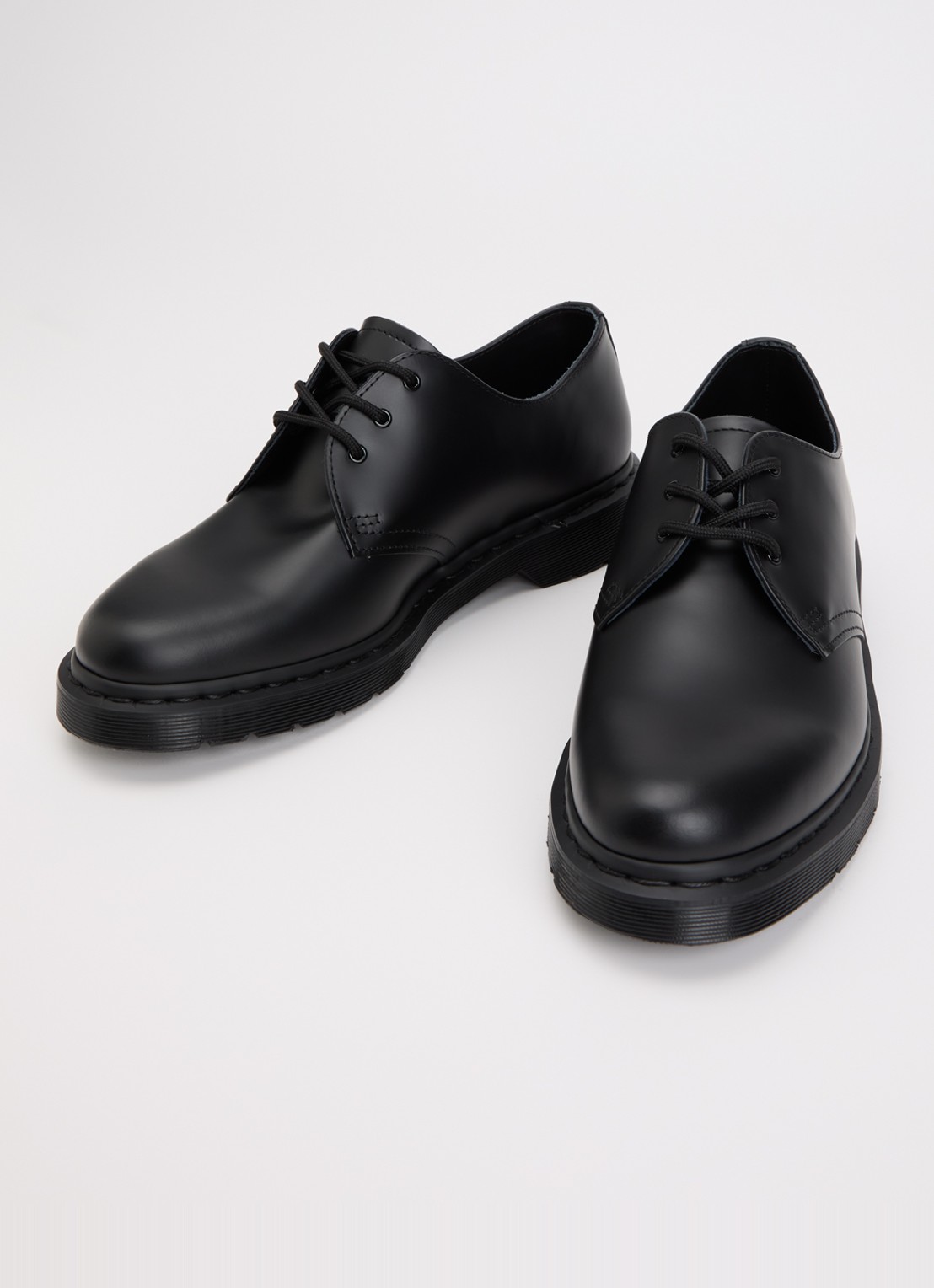 Dr. Martens 1461 veterschoen van leer - detail 2 zwart