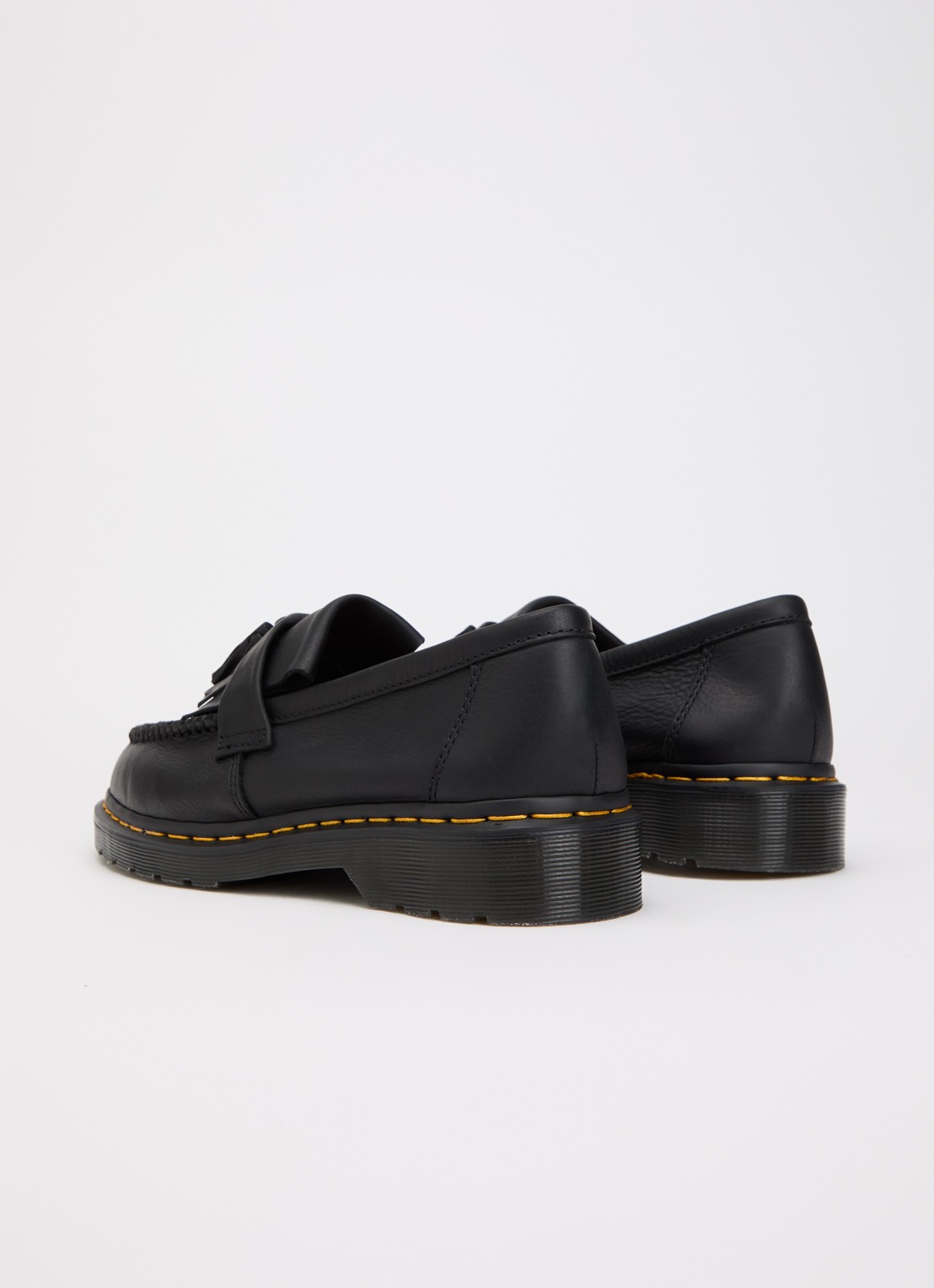 Dr. Martens Adrian loafer van leer - achterkant 4 zwart