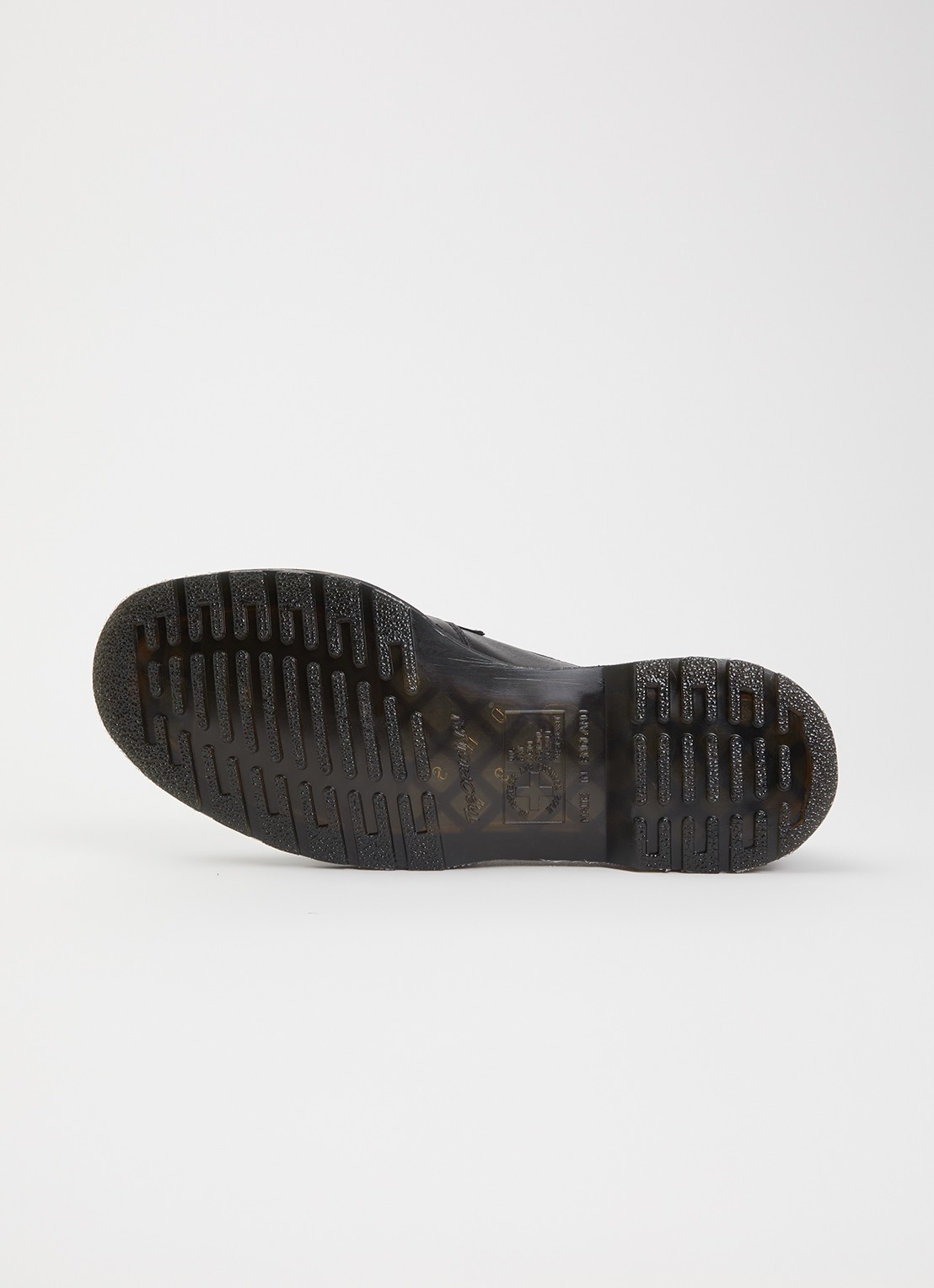 Dr. Martens Delapre loafer van kalfsleer - detail 5 zwart