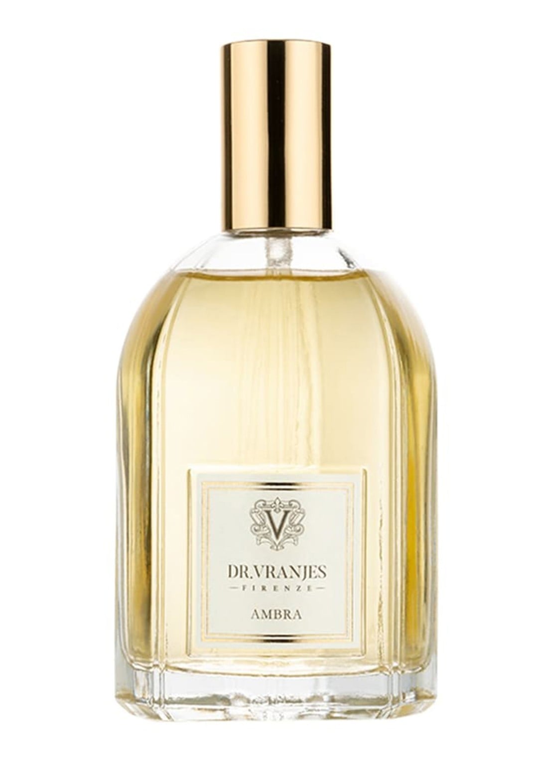 Dr. Vranjes Firenze Ambra geurspray 100 ml - voorkant transparant