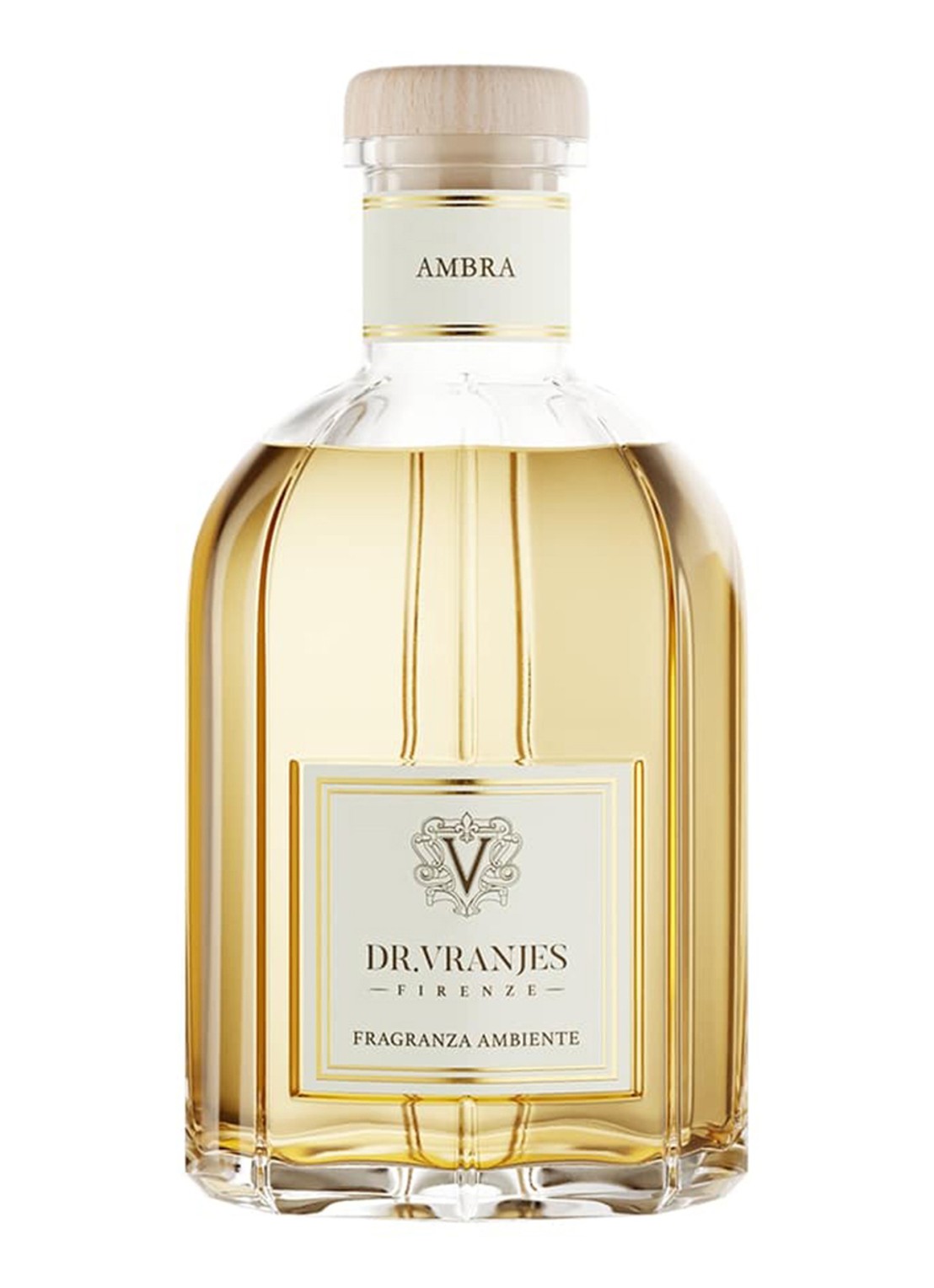 Dr. Vranjes Firenze Ambra geurstokjes 1250 ml - voorkant 2 transparant