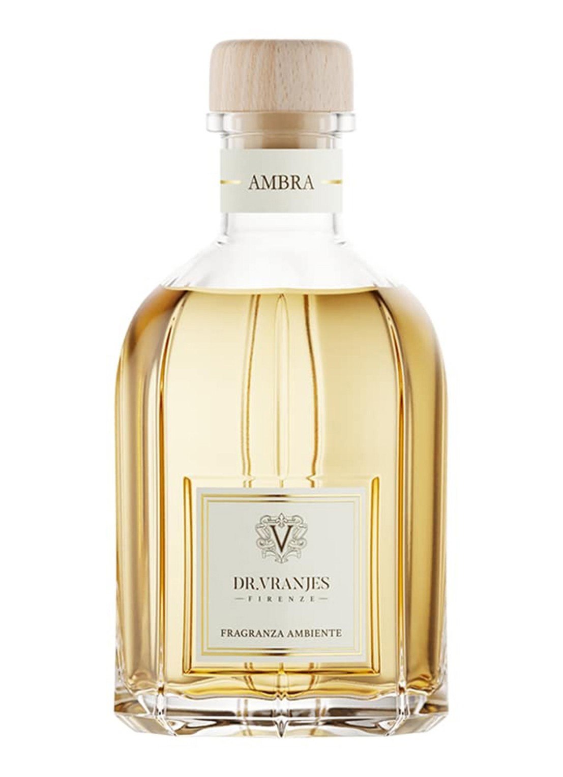 Dr. Vranjes Firenze Ambra geurstokjes 250 ml - voorkant 2 transparant