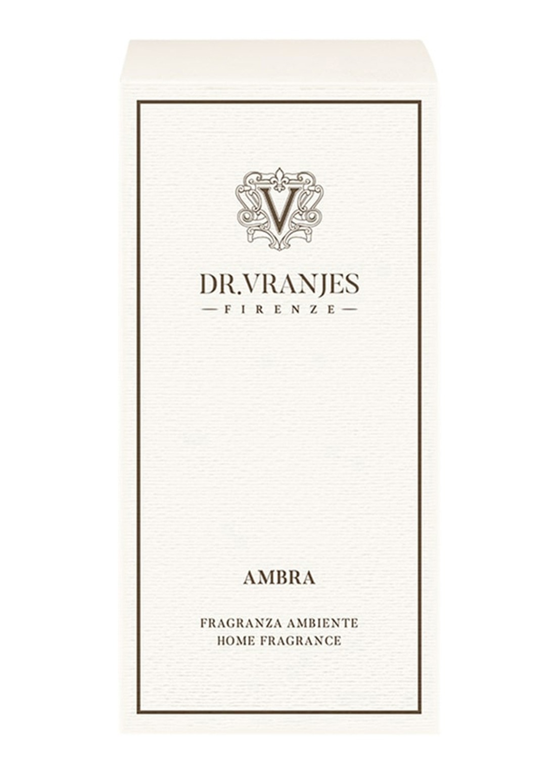 Dr. Vranjes Firenze Ambra geurstokjes 500 ml - achterkant 3 transparant