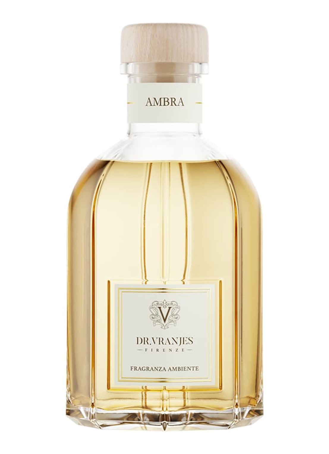 Dr. Vranjes Firenze Ambra geurstokjes 500 ml - voorkant 2 transparant