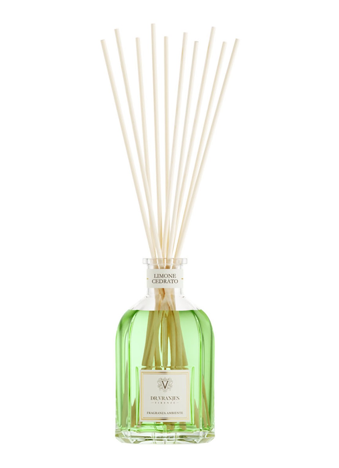 Dr. Vranjes Firenze Limone Cedrato Diffuser - geurstokjes - voorkant 4 undefined