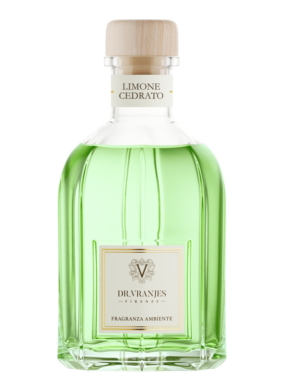 Dr. Vranjes Firenze Limone Cedrato Diffuser - geurstokjes - voorkant 5 undefined