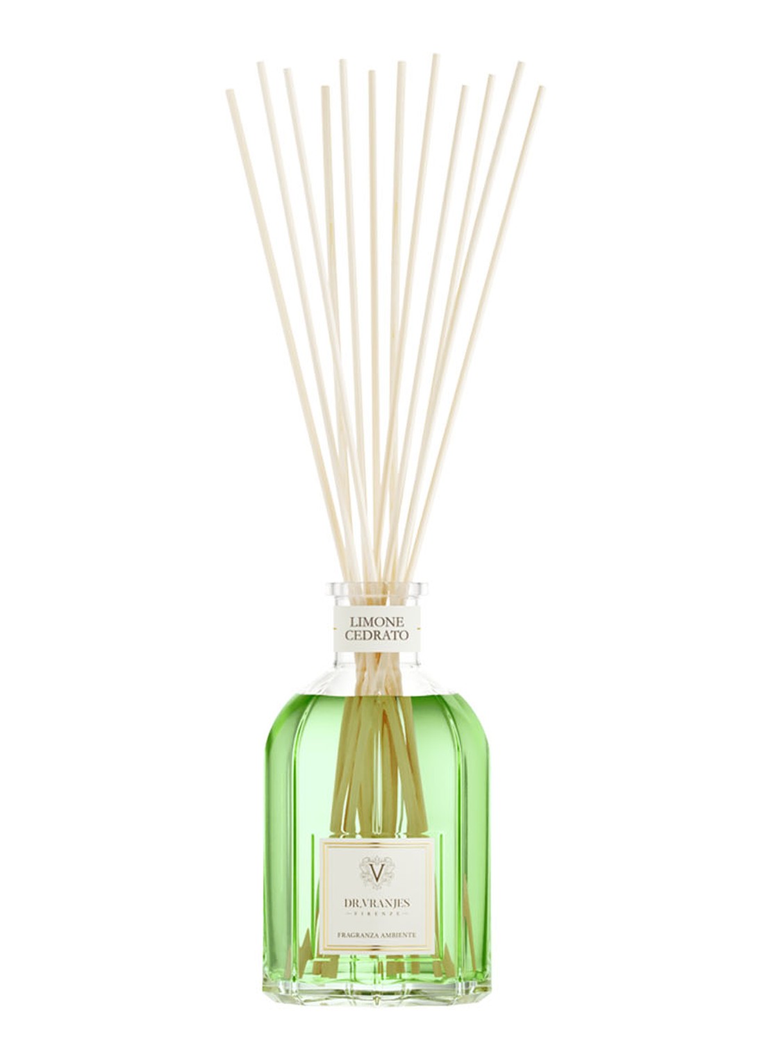 Dr. Vranjes Firenze Limone Cedrato Diffuser - geurstokjes - voorkant 3 undefined