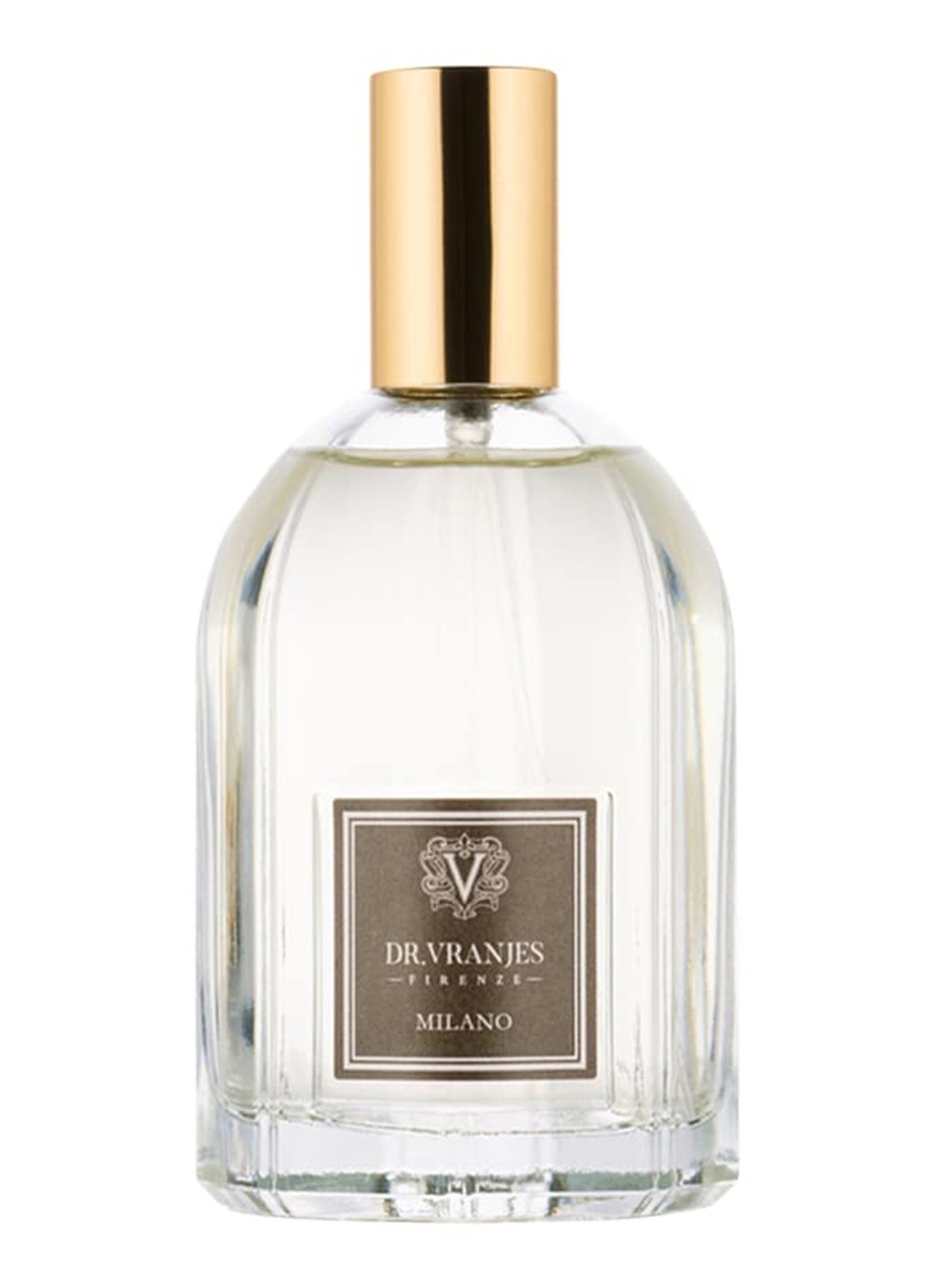 Dr. Vranjes Firenze Milano geurspray 100 ml - voorkant transparant