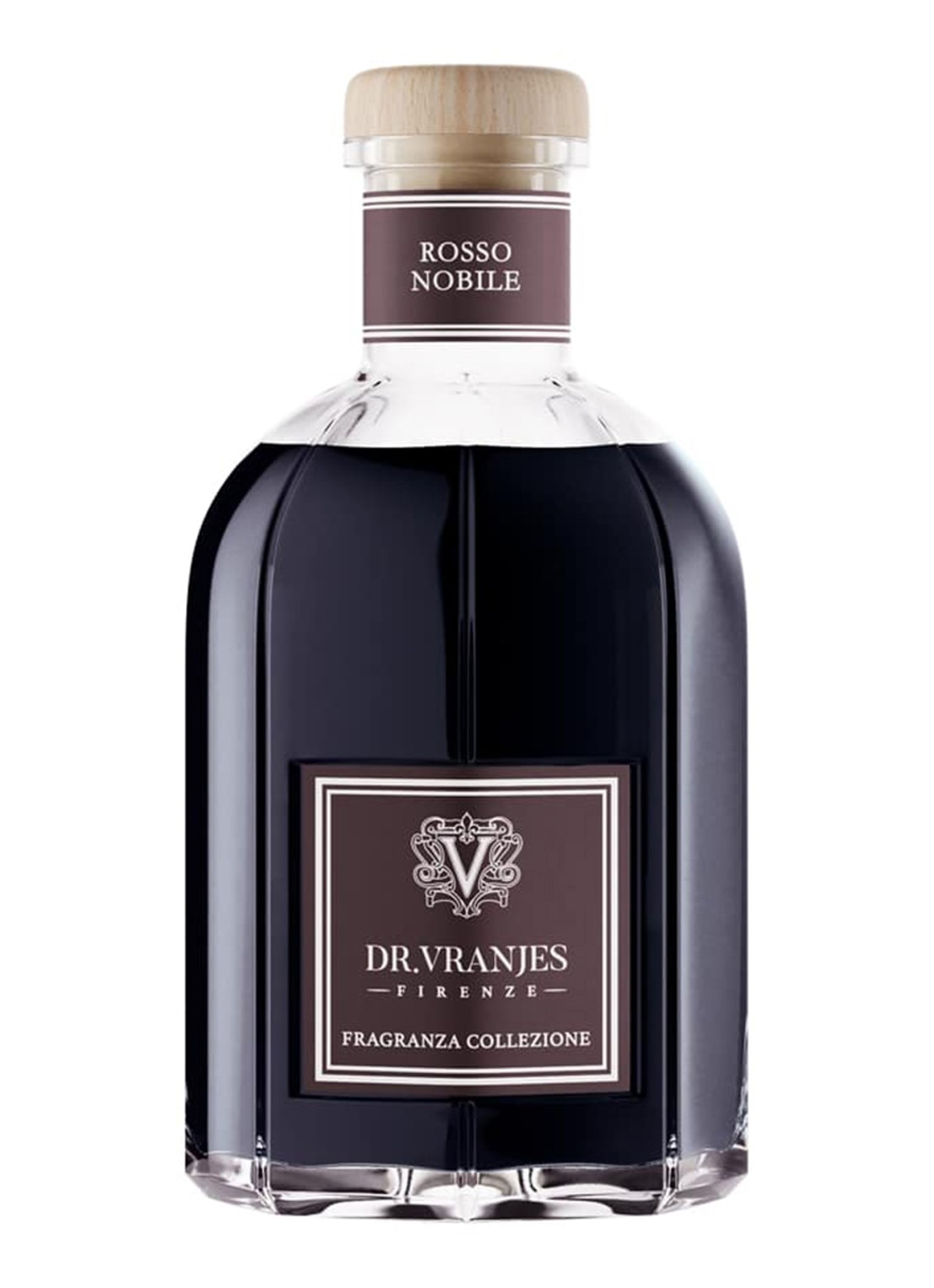 Dr. Vranjes Firenze Rosso Nobile geurstokjes 1250 ml - voorkant 2 transparant