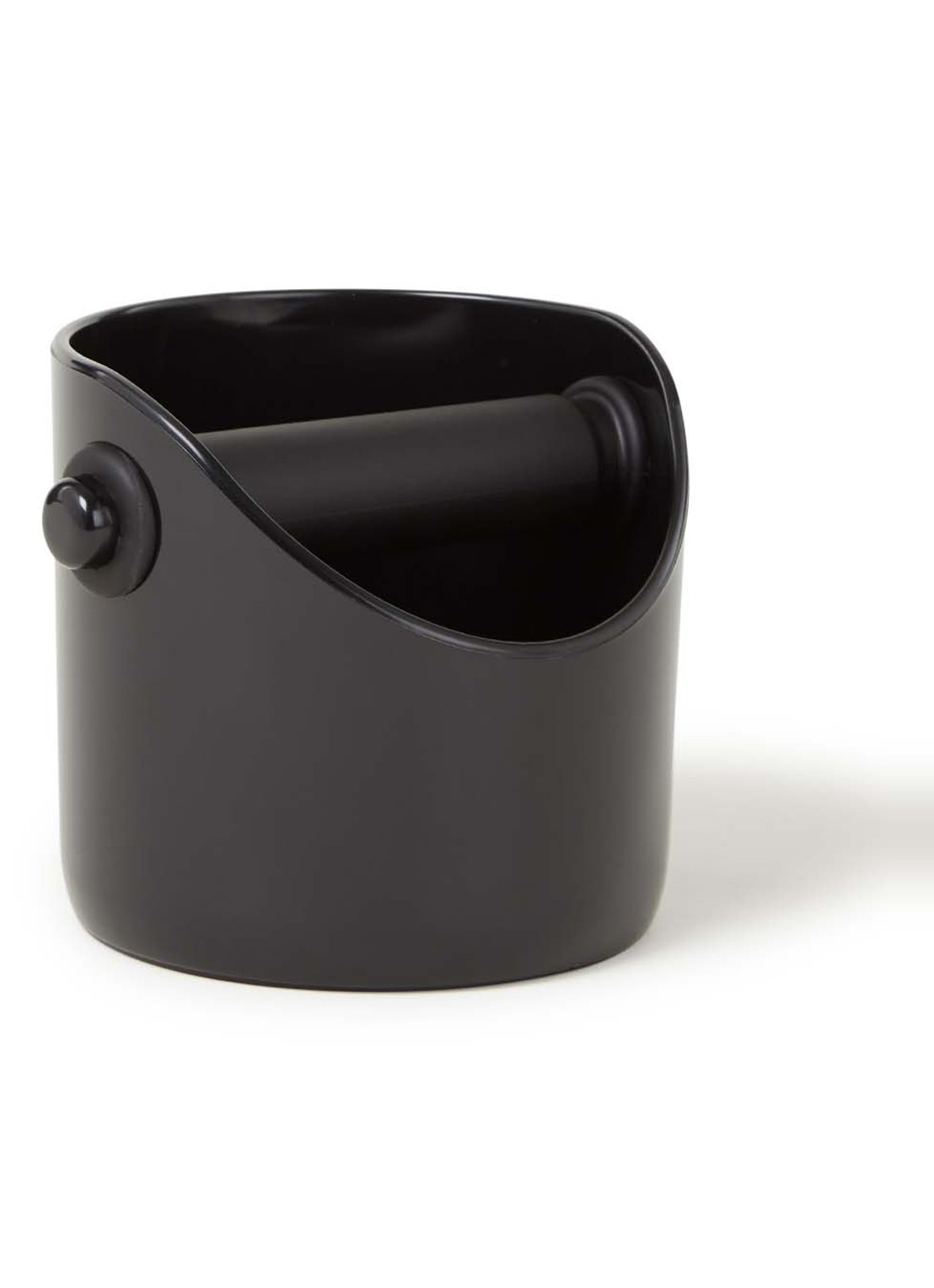 Dreamfarm Grindenstein koffie afklopbak 10 cm - voorkant 2 zwart