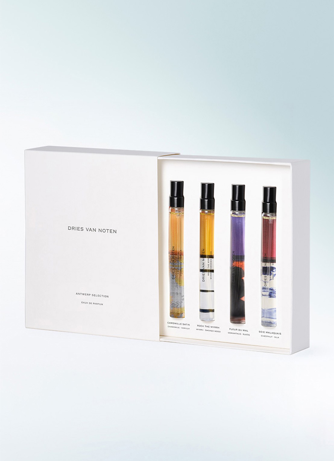 Dries Van Noten Antwerp Selection - travel size parfumset - achterkant 3 undefined