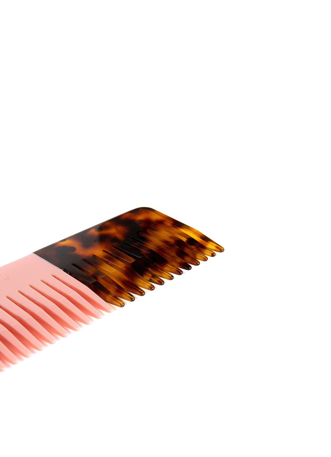 Dries Van Noten Comb Pink - haarkam - voorkant 3 pink