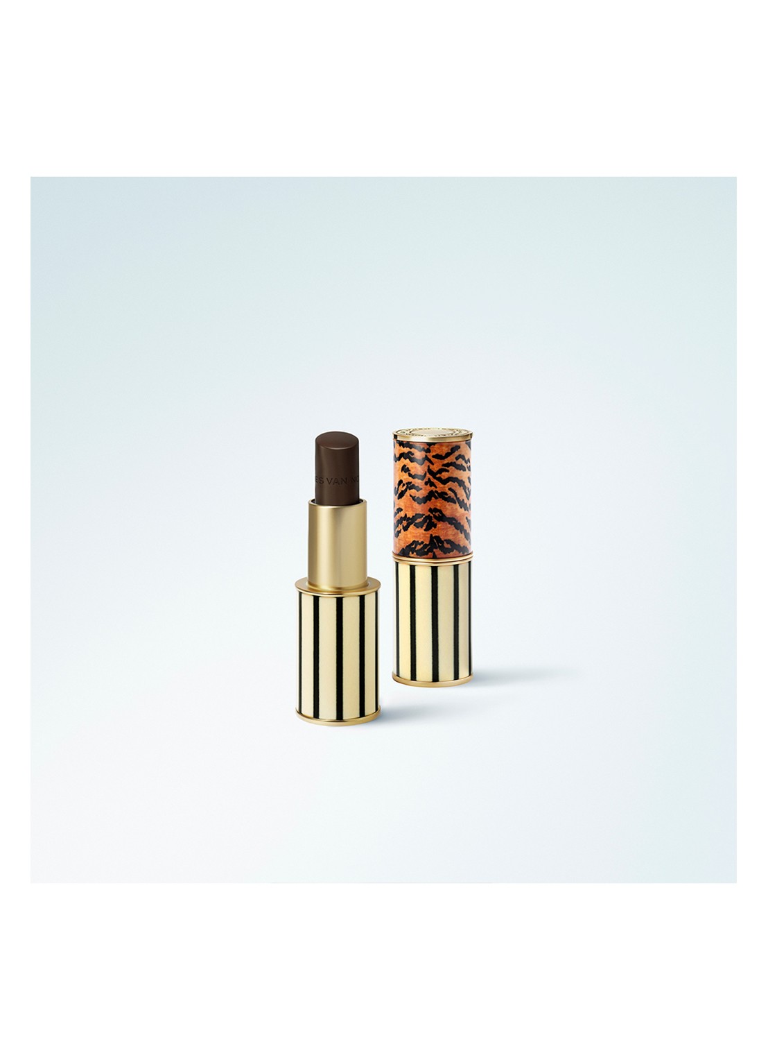 Dries Van Noten Lip Balm - lippenbalsem - voorkant 6 004 sepia mocha