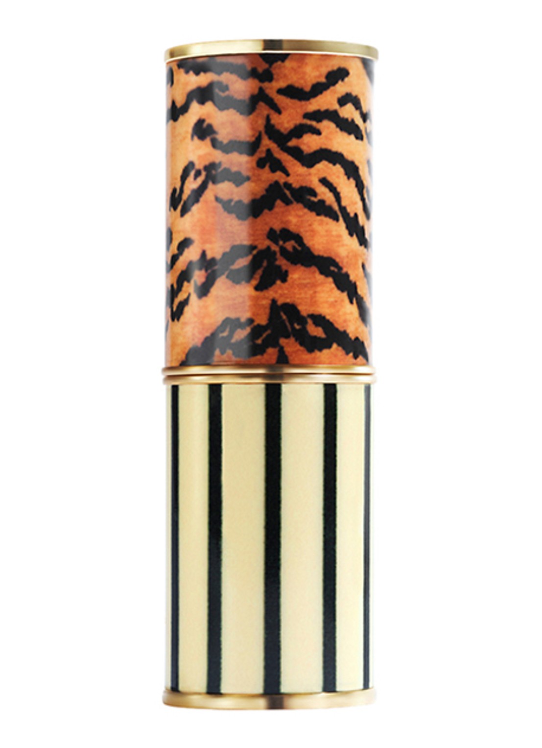 Dries Van Noten Lipstick Case Tiger Ink - lege lipstick huls - voorkant tiger ink