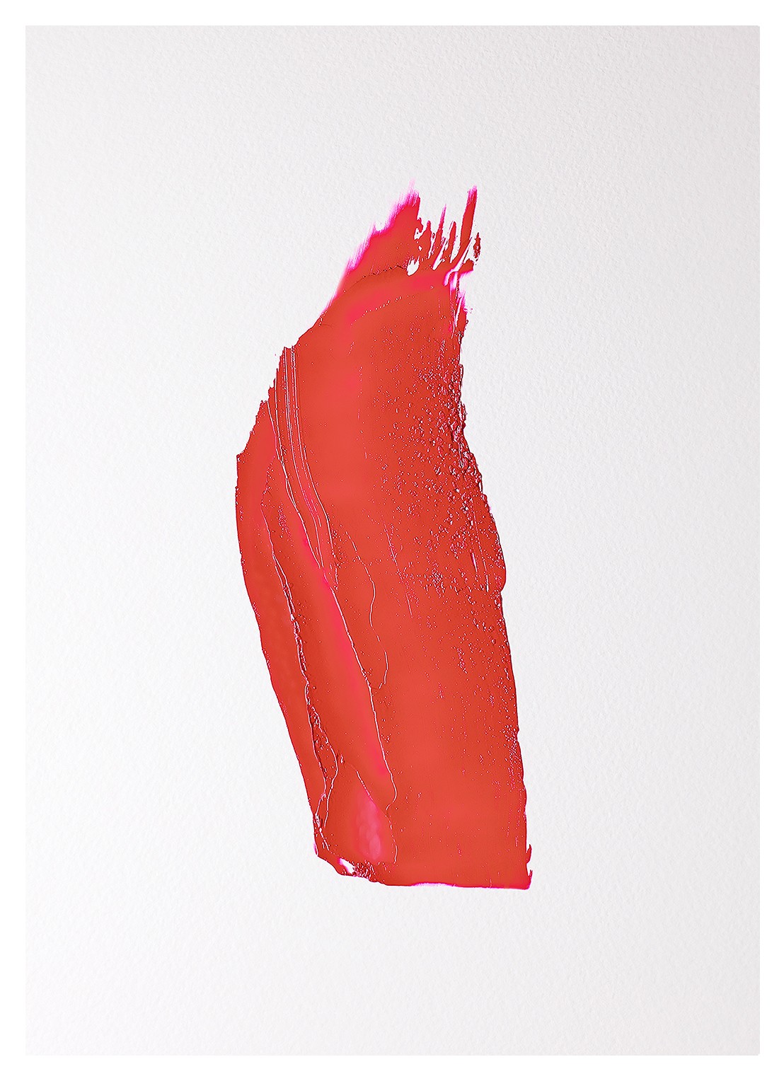 Dries Van Noten Lipstick Satin - navulling - voorkant 2 18 crafted orange satin