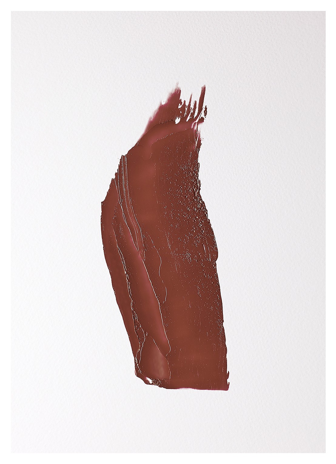 Dries Van Noten Lipstick Satin - navulling - voorkant 4 90 ottoman brown satin