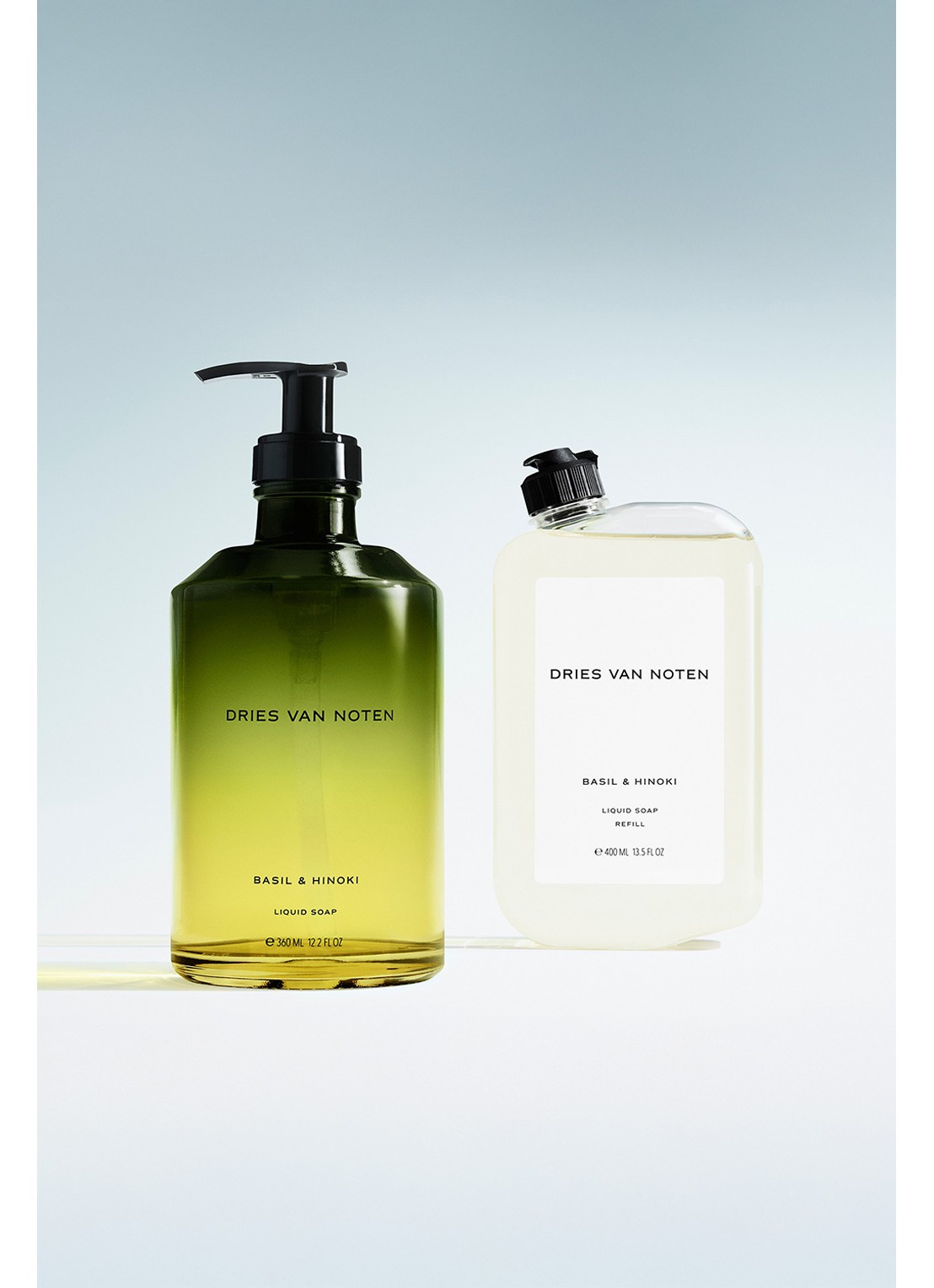 Dries Van Noten Liquid Soap Basil & Hinoki Refill - navulling handzeep 400 ml - detail 3 undefined