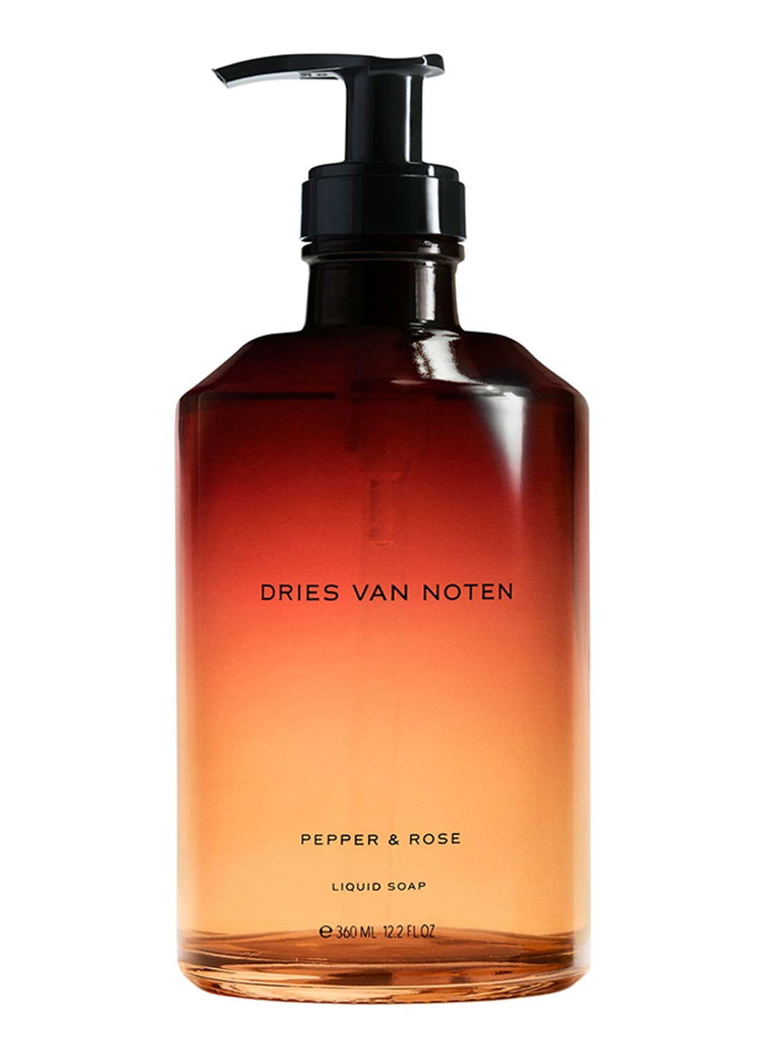 Dries Van Noten Liquid Soap Pepper & Rose - handzeep & douchegel - voorkant undefined