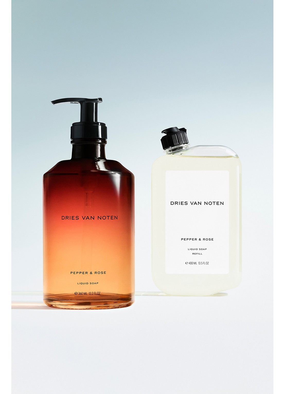 Dries Van Noten Liquid Soap Pepper & Rose Refill - handzeep navulling 400 ml - detail 3 undefined