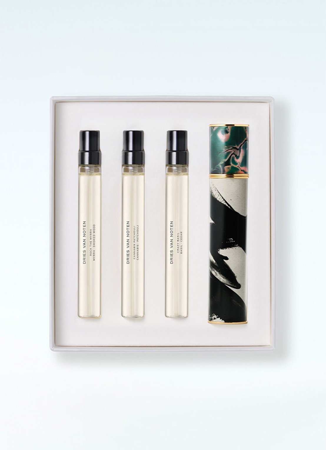 Dries Van Noten Woody Nomadic Set - travel size parfumset - voorkant 6 undefined