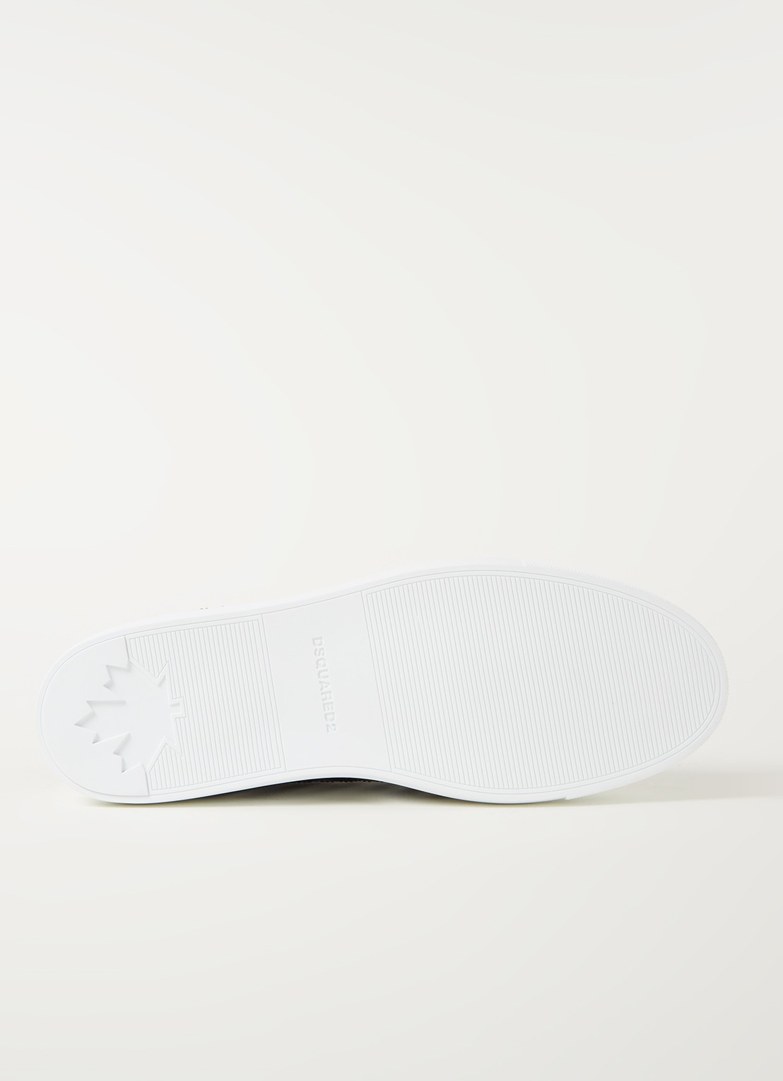 Dsquared2 251 sneaker met kalfsleren details - detail 3 wit