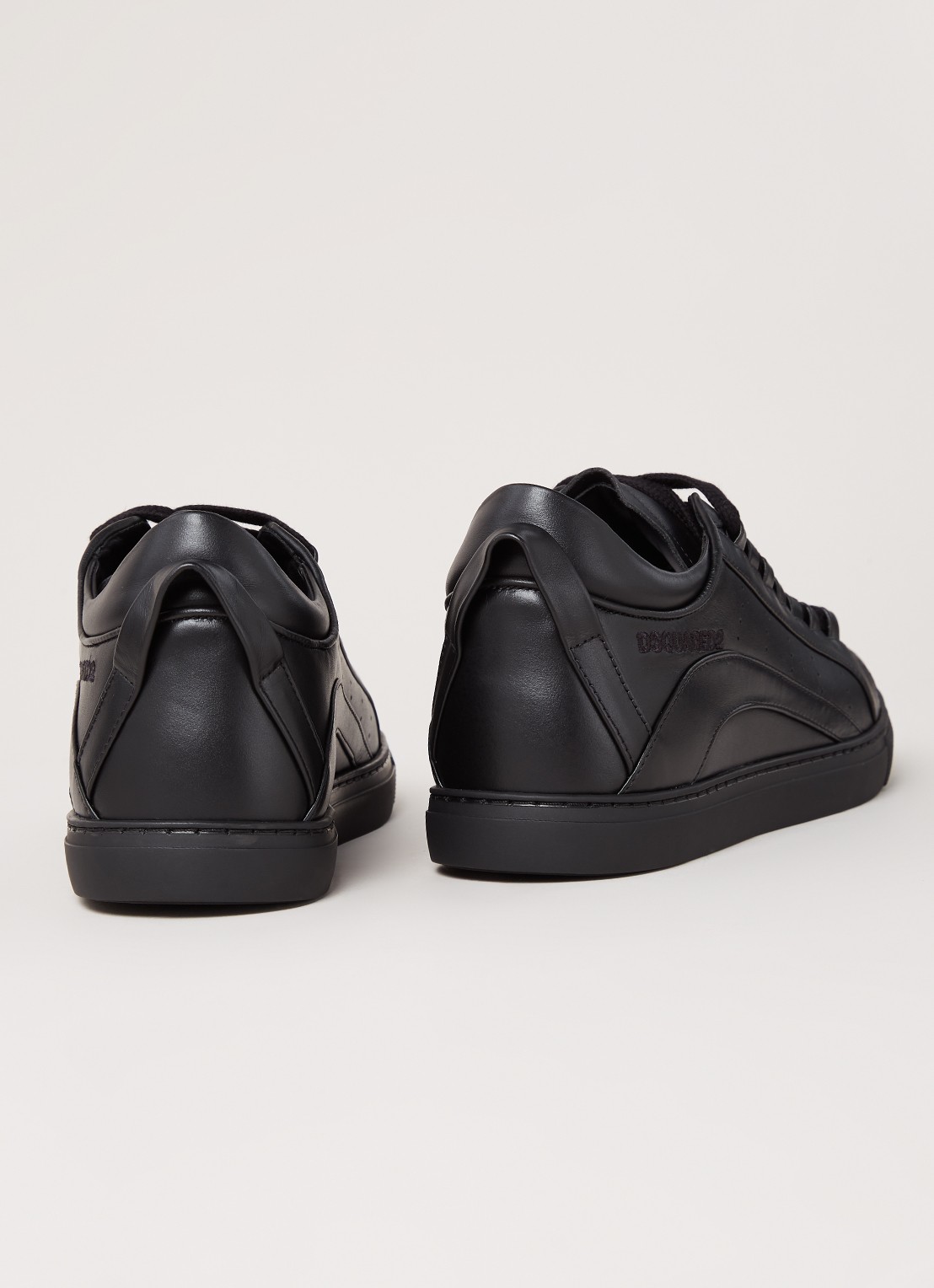 Dsquared2 551 sneaker van kalfsleer - detail 3 zwart
