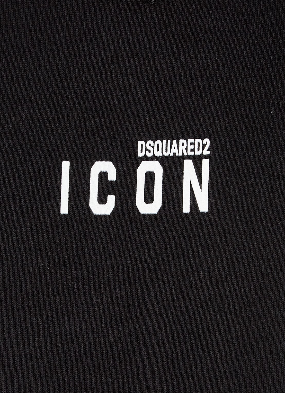 Dsquared2 Be Icon hoodie met logoprint - detail 5 zwart