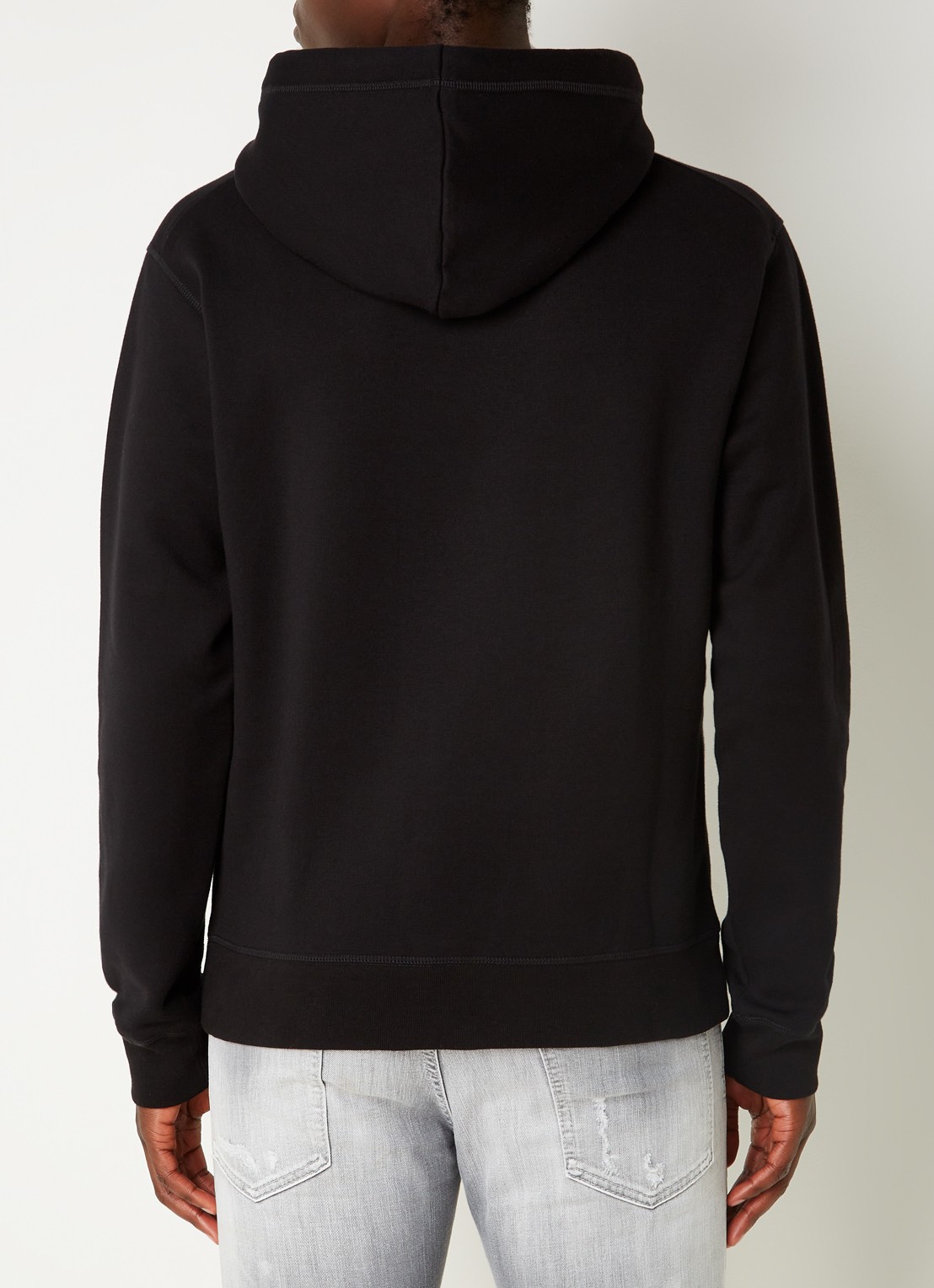 Dsquared2 Ciro Pixel Icon hoodie met logoprint - achterkant 6 zwart