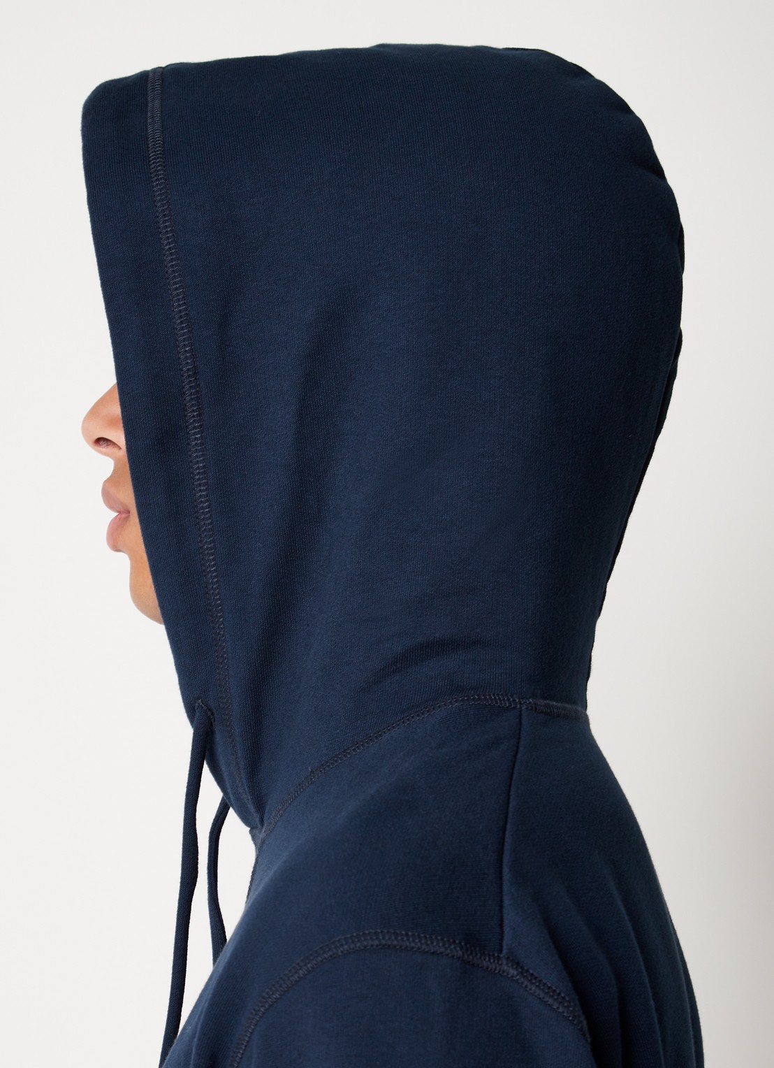 Dsquared2 Hoodie met logoprint - detail 2 donkerblauw