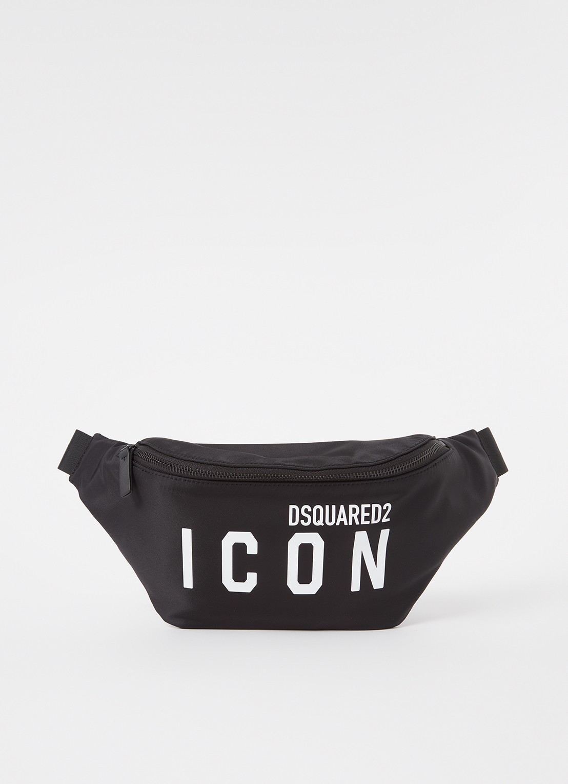 Dsquared2 Icon heuptas met logo  - voorkant 5 zwart