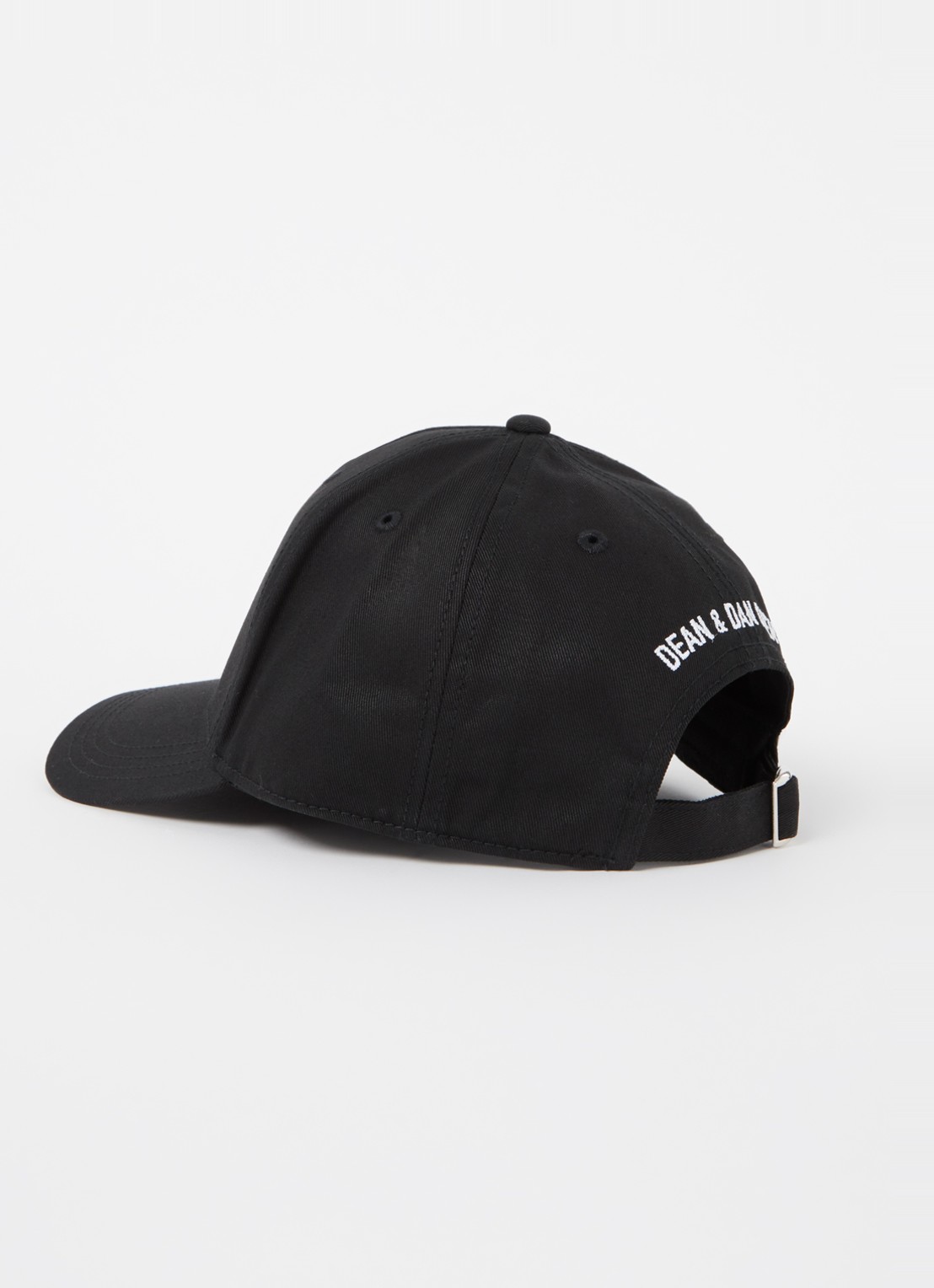 Dsquared2 Pet met logoprint  - detail zwart
