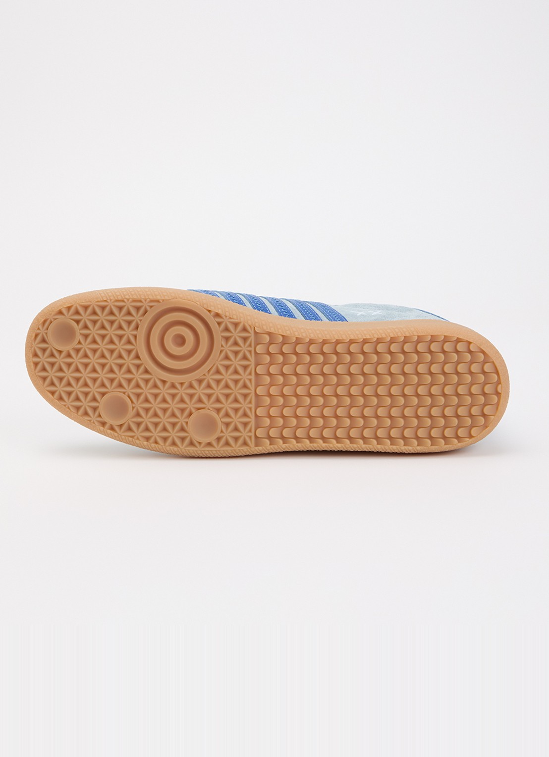 Dsquared2 Rebels sneaker van suède met kalfsleren details - detail 5 lichtblauw