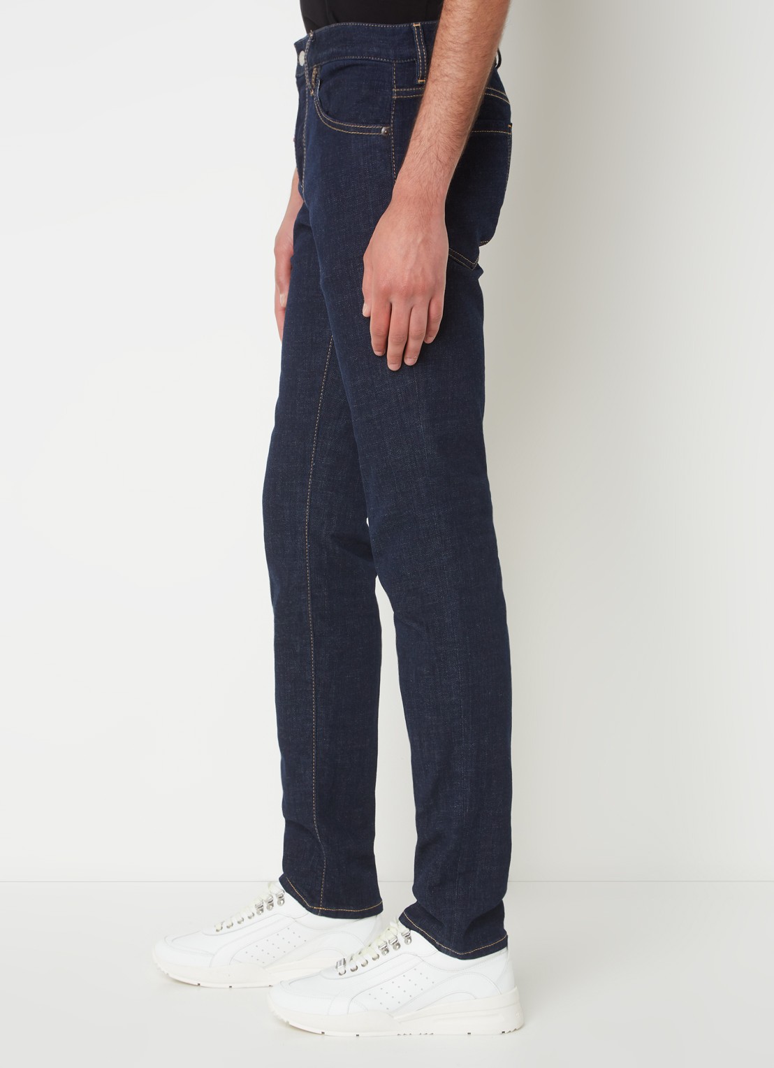 Dsquared2 Slim fit jeans met donkere wassing - detail 2 indigo