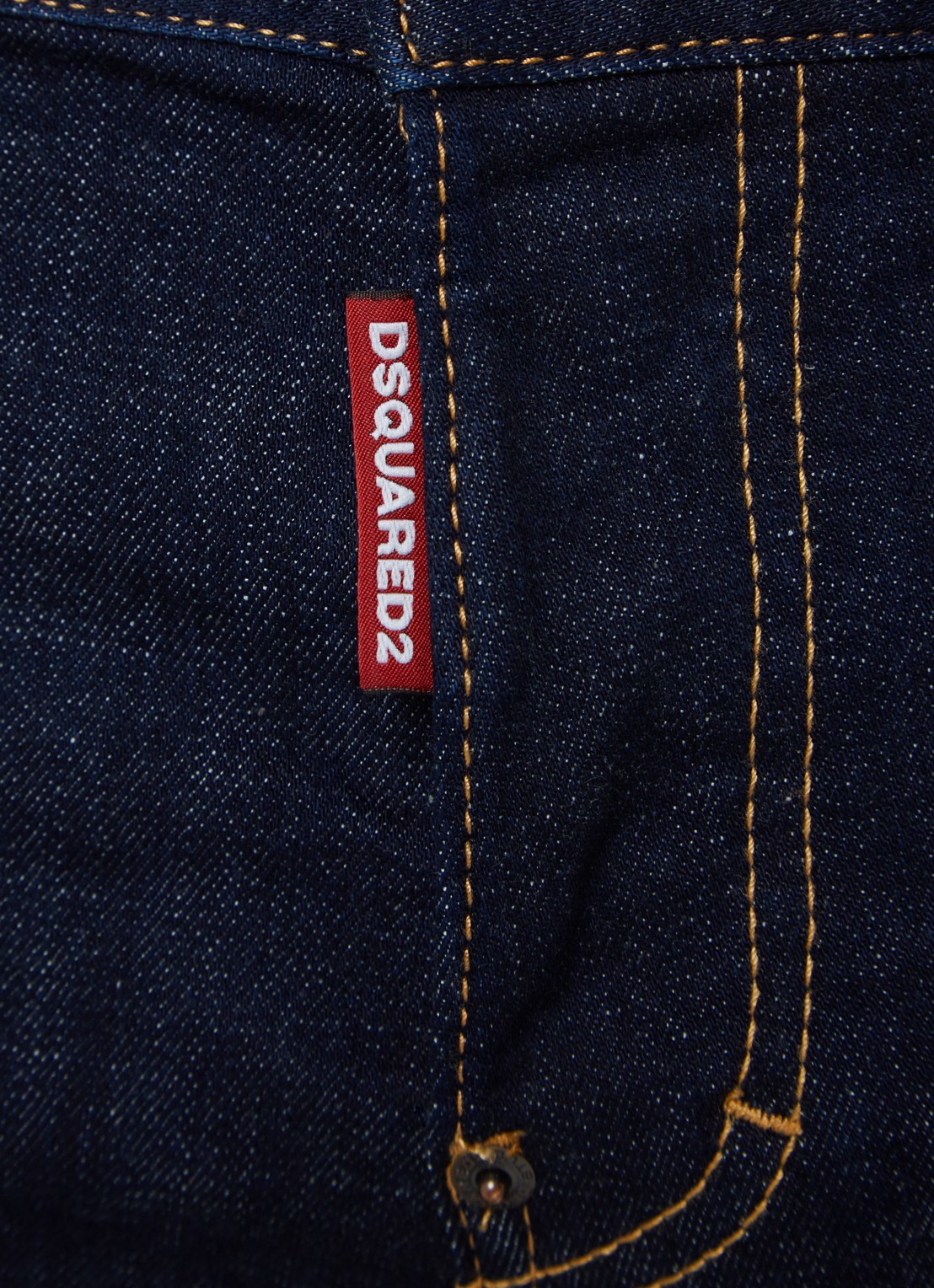 Dsquared2 Slim fit jeans met donkere wassing - detail 3 indigo
