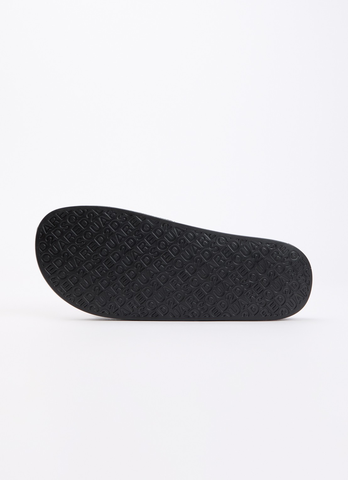 Dsquared2 Slipper met logo  - detail 5 zwart