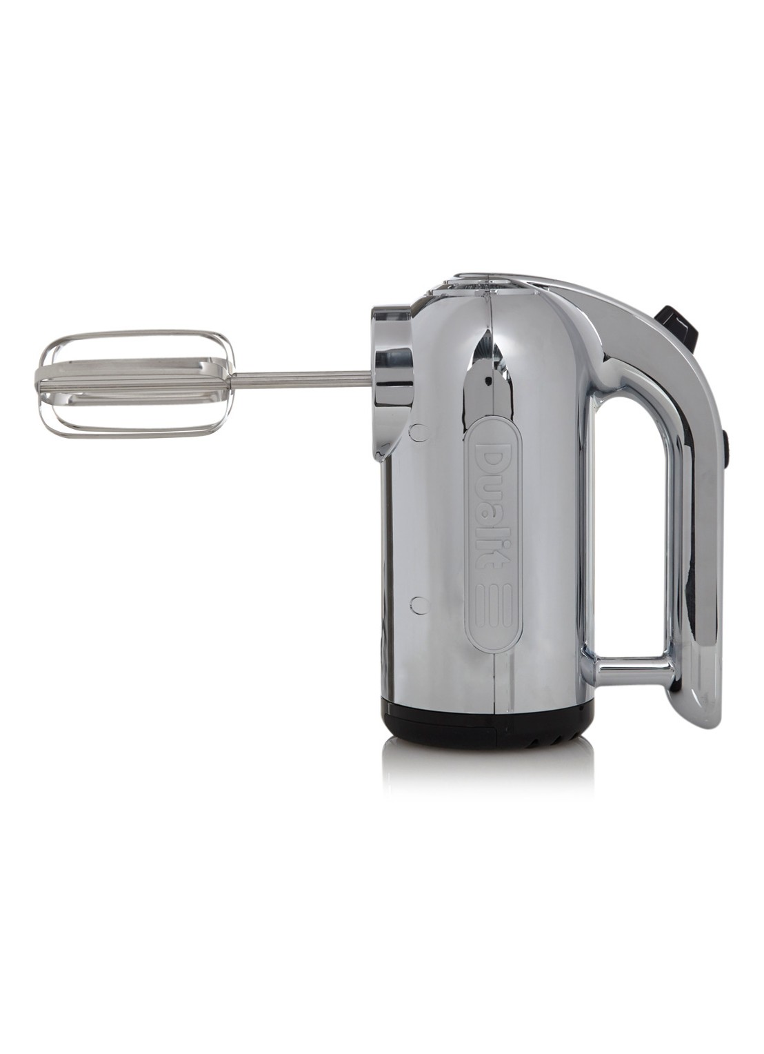 Dualit D89320 handmixer - voorkant roestvrijstaal