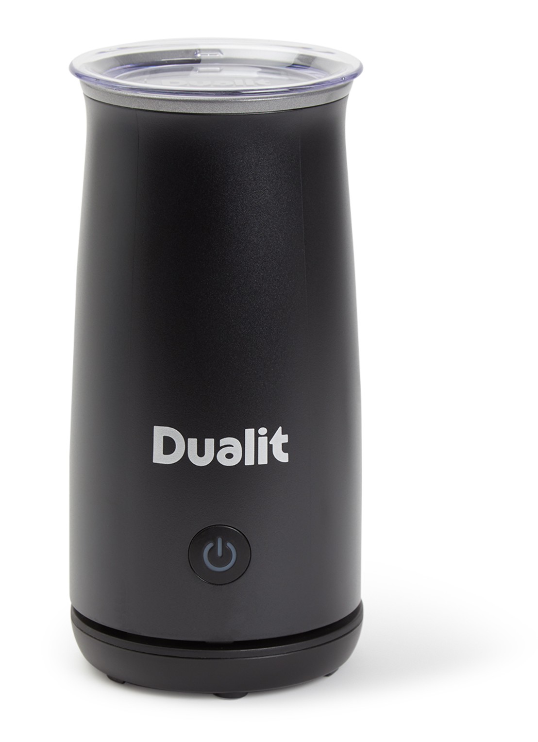 Dualit DMF1 melkopschuimer 200 ml - voorkant zwart