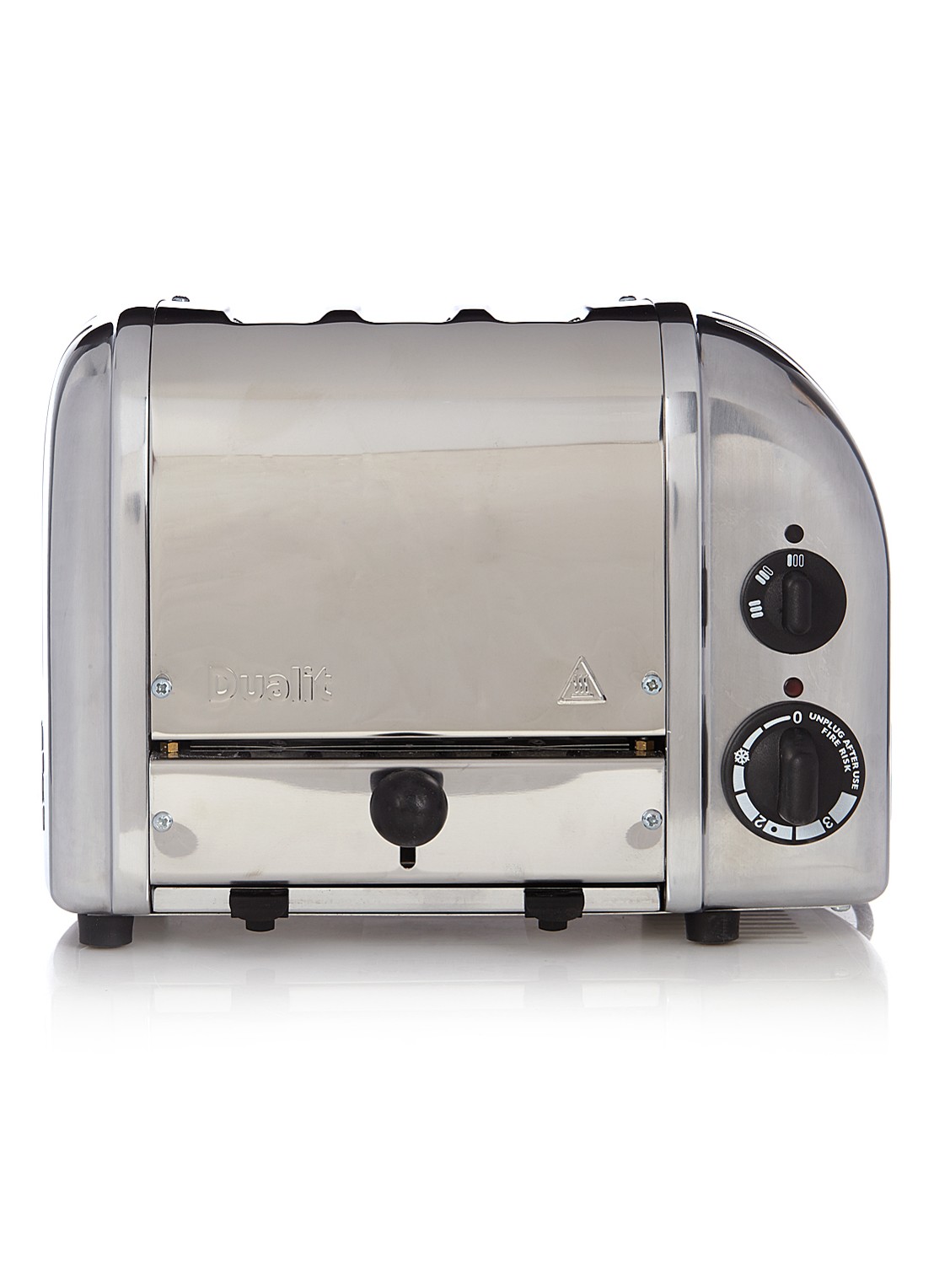 Dualit Vario broodrooster 3-slots - voorkant zilver