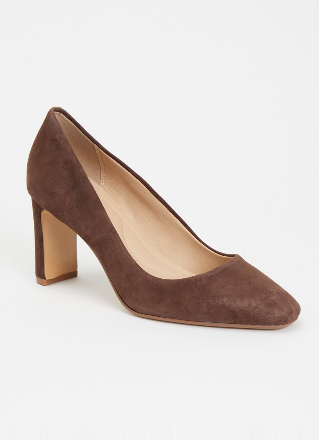 Dune London Arriving pump van leer - voorkant 5 bruin
