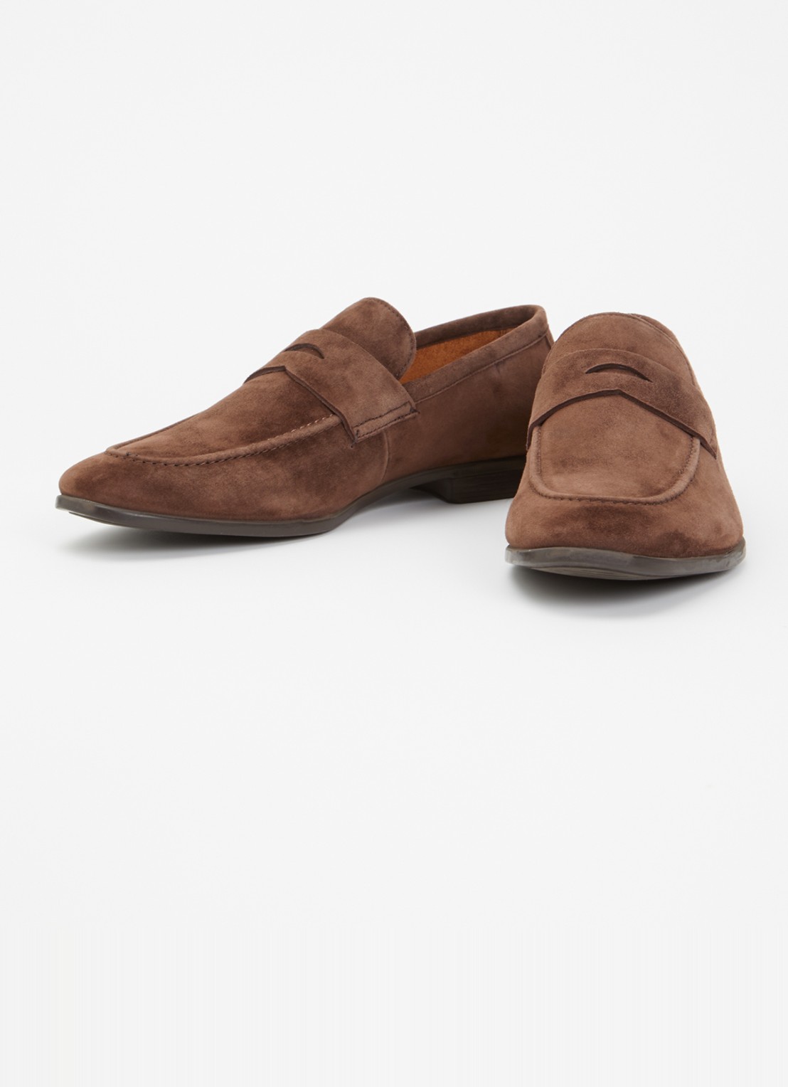 Dune London Barclays loafer van suéde  - detail 3 bruin