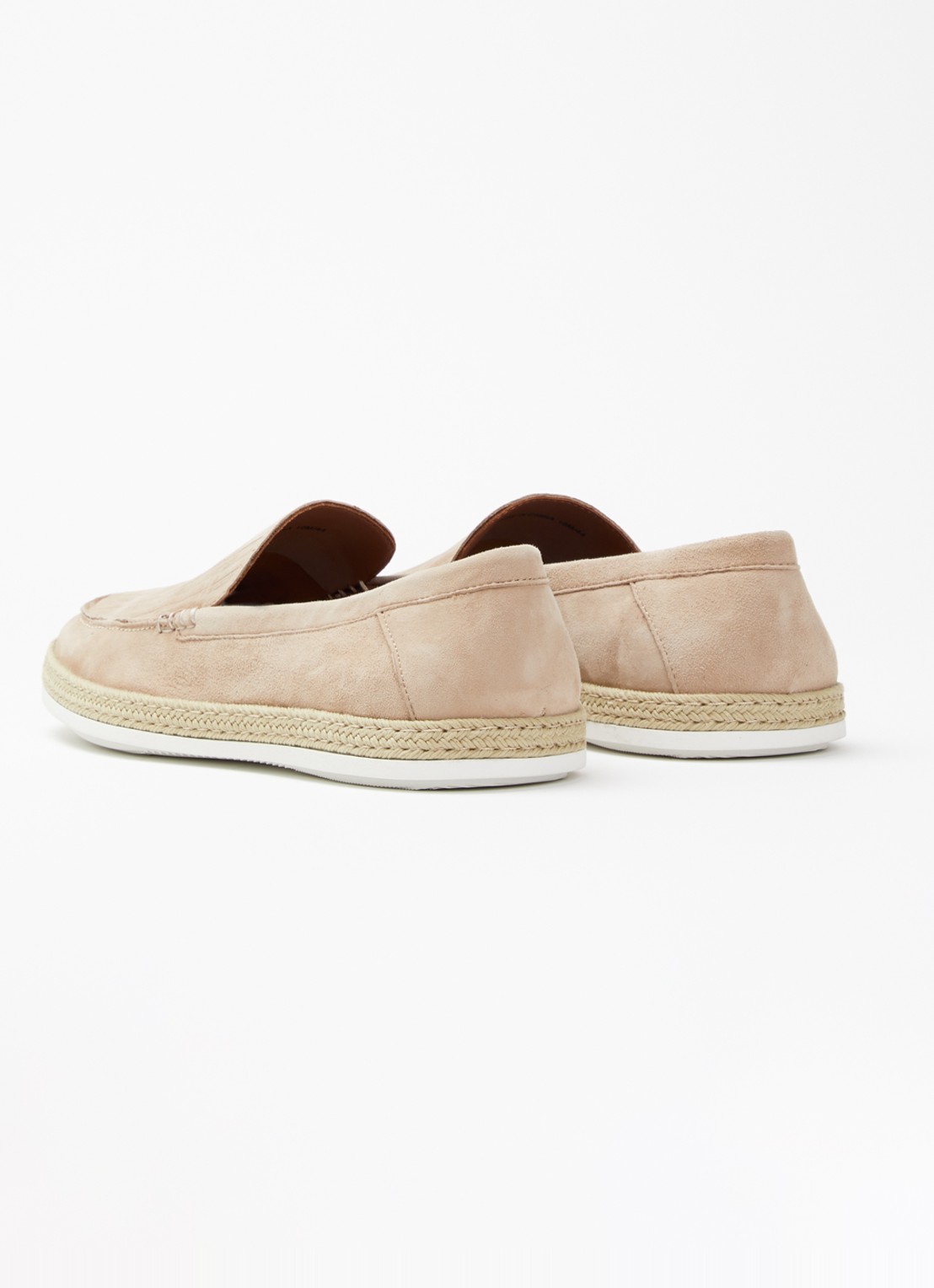 Dune London Barnies slip-on van suède - achterkant 2 beige