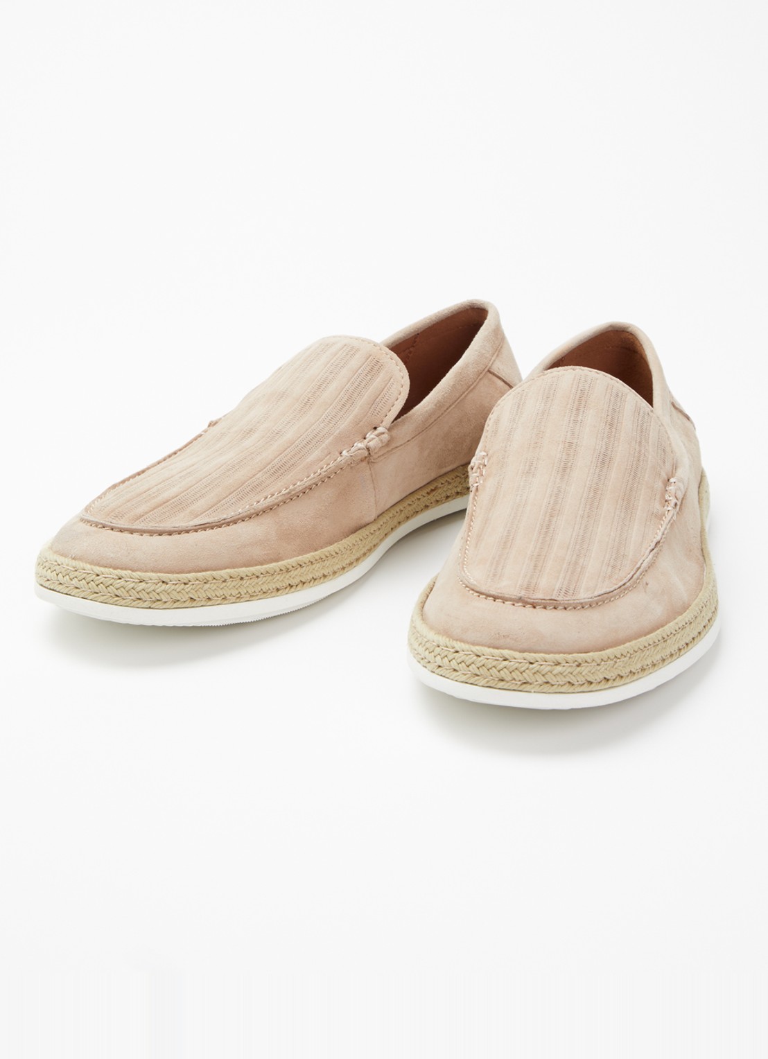 Dune London Barnies slip-on van suède - detail 3 beige