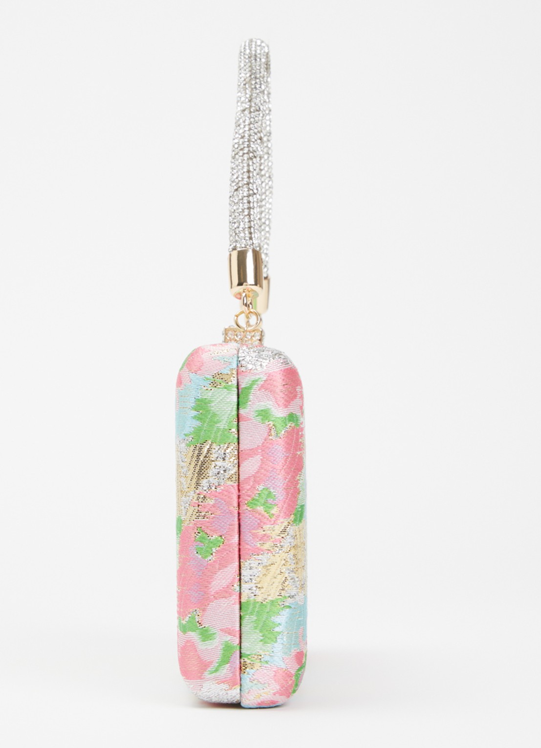 Dune London Beaut clutch met afneembare schouderriem - detail 4 groen