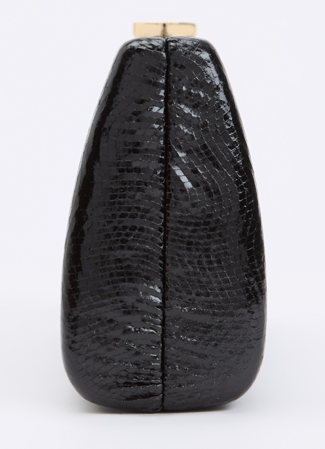 Dune London Belinda clutch met afneembare schouderriem - detail 3 zwart