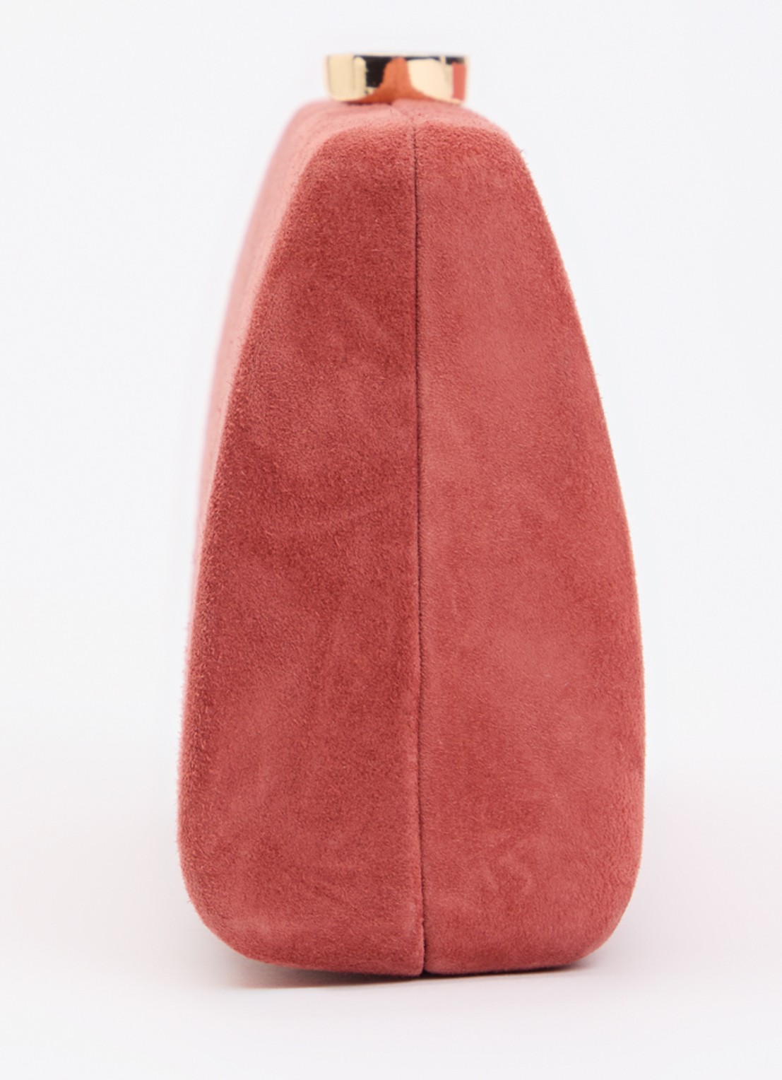 Dune London Belinda clutch met afneembare schouderriem - detail 3 steenrood