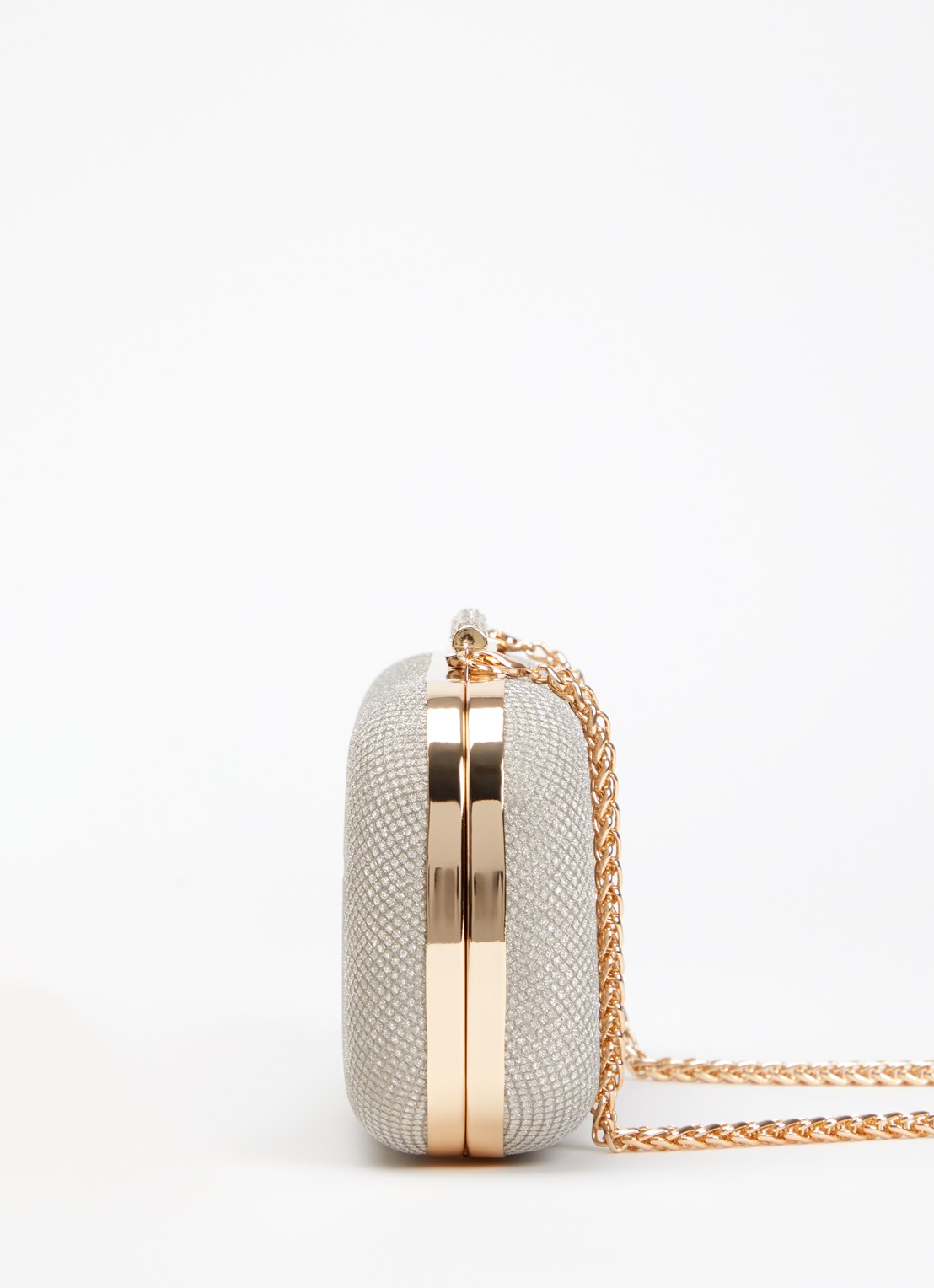Dune London Body clutch - detail 4 zilver
