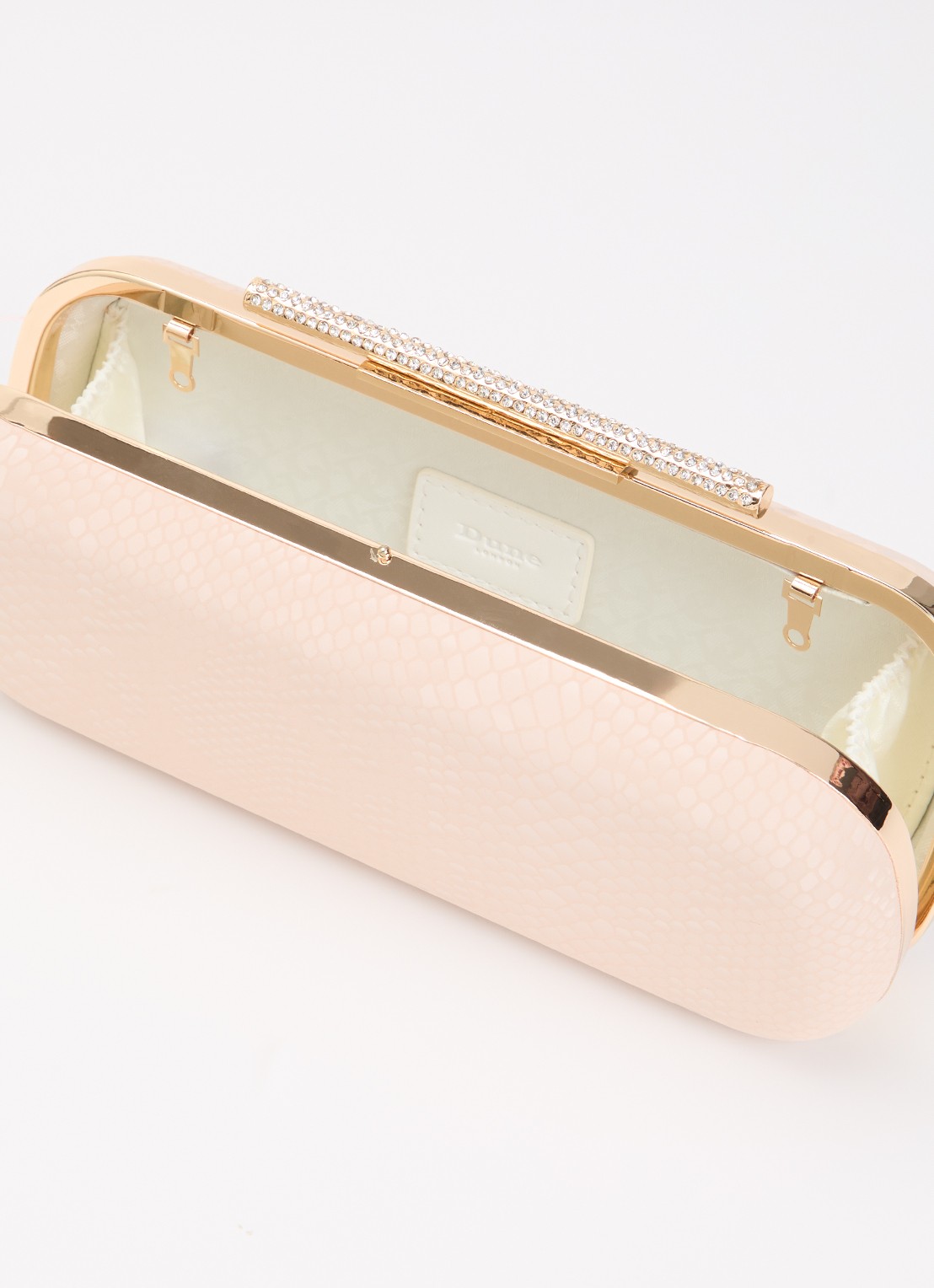 Dune London Body clutch - detail 3 lichtroze